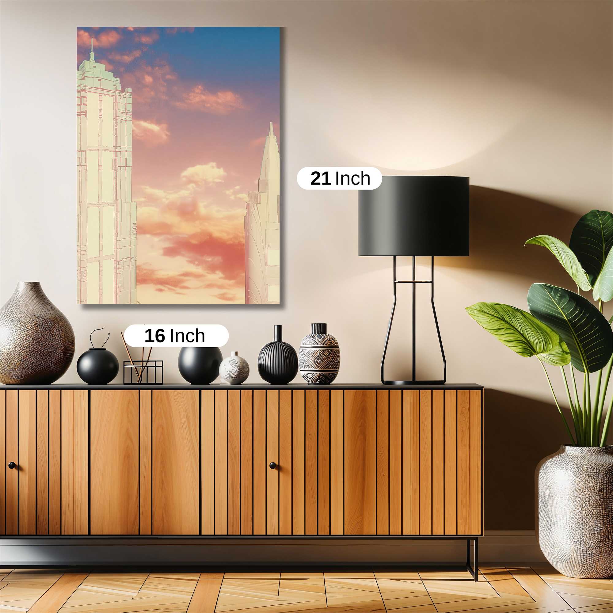 Skyline Serenity Safe Wall Magnetic / M