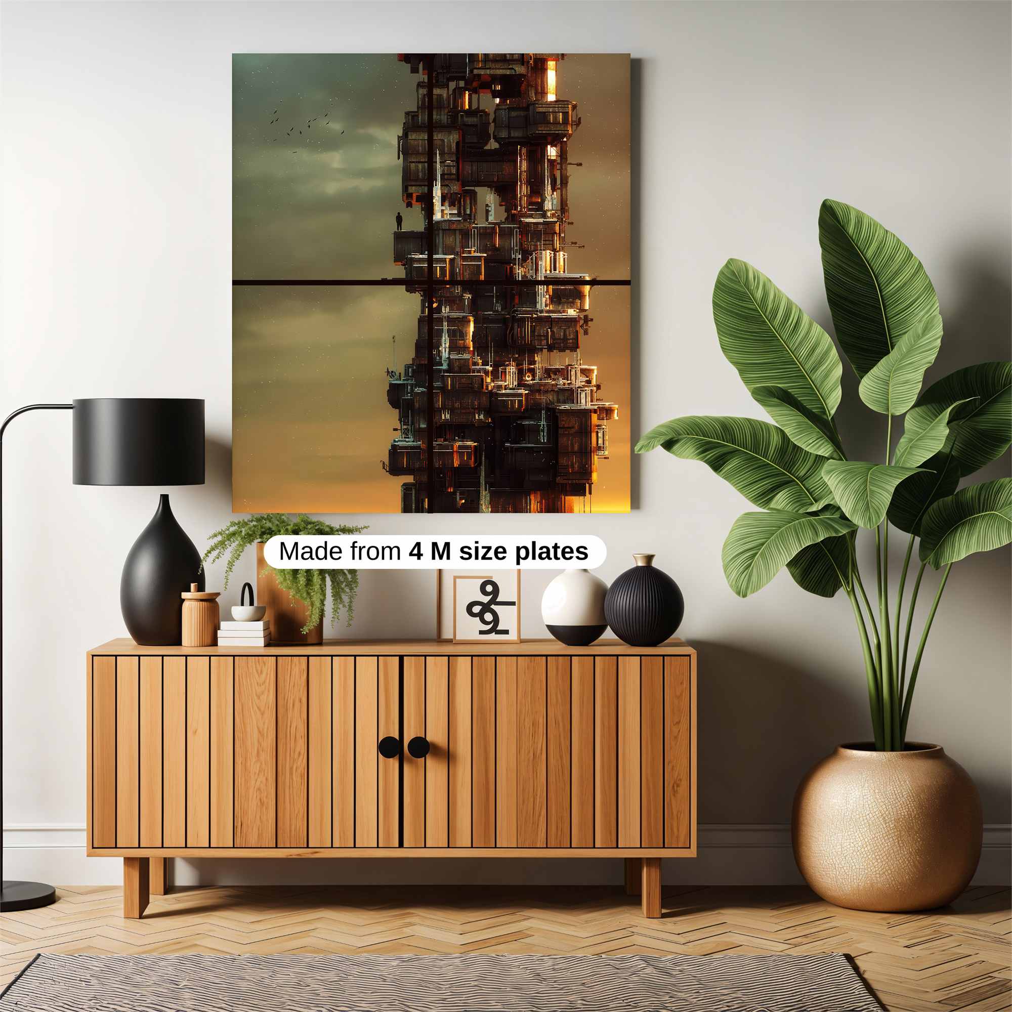 Vertical Solitude Safe Wall Magnetic / M