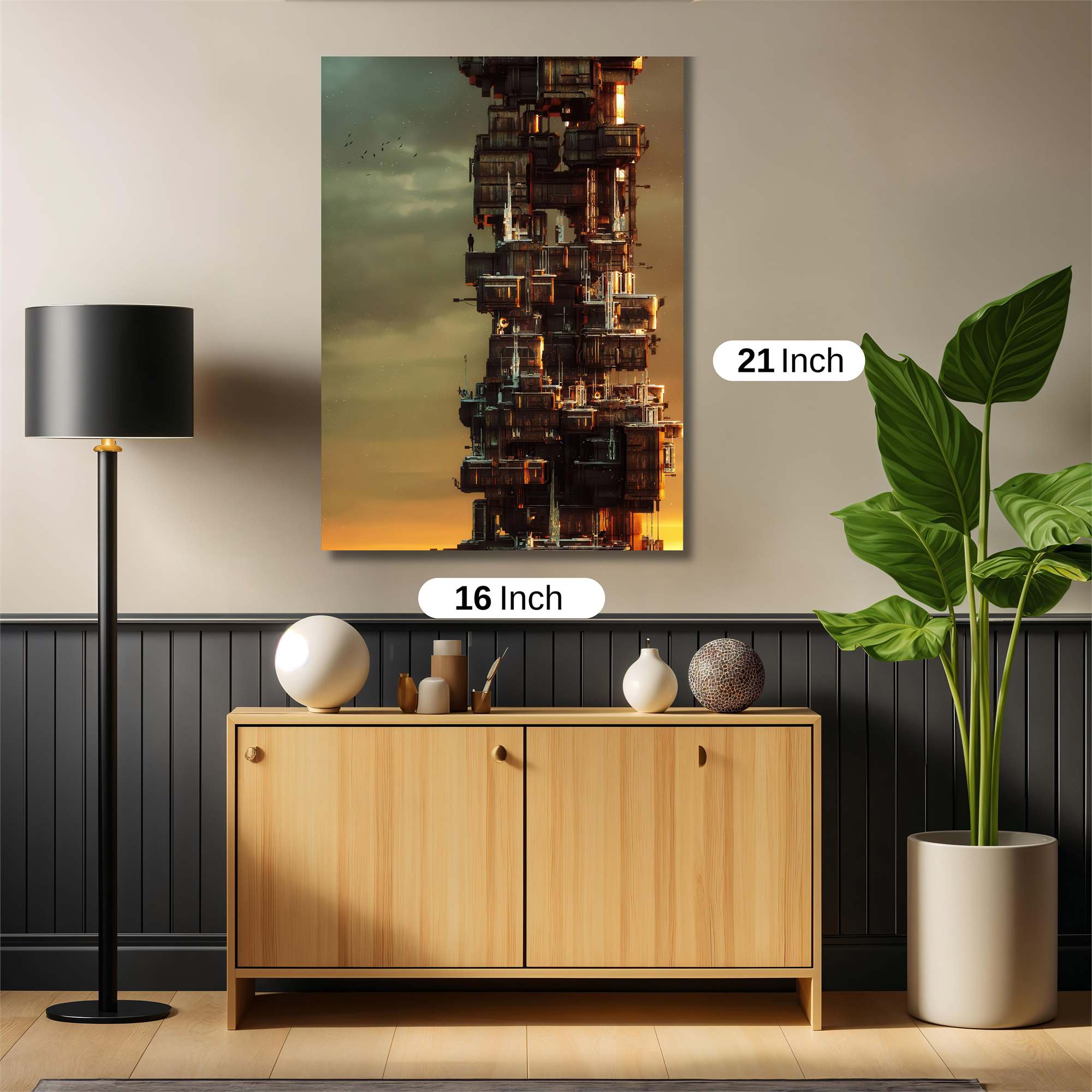 Vertical Solitude Safe Wall Magnetic / M