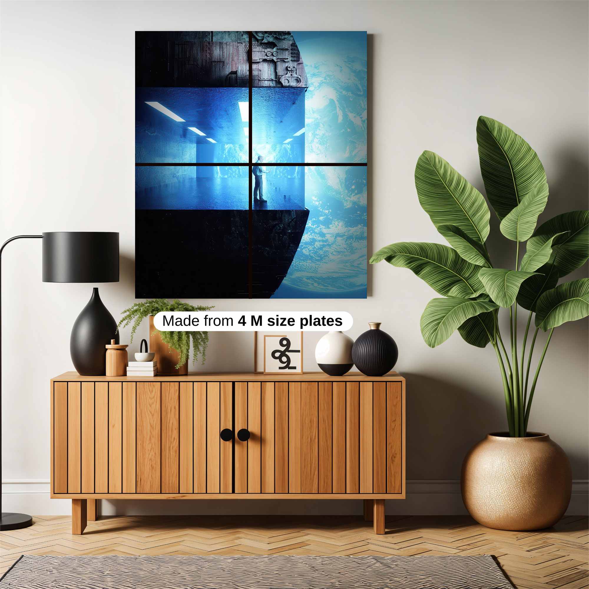 Cosmic Reflection Safe Wall Magnetic / M