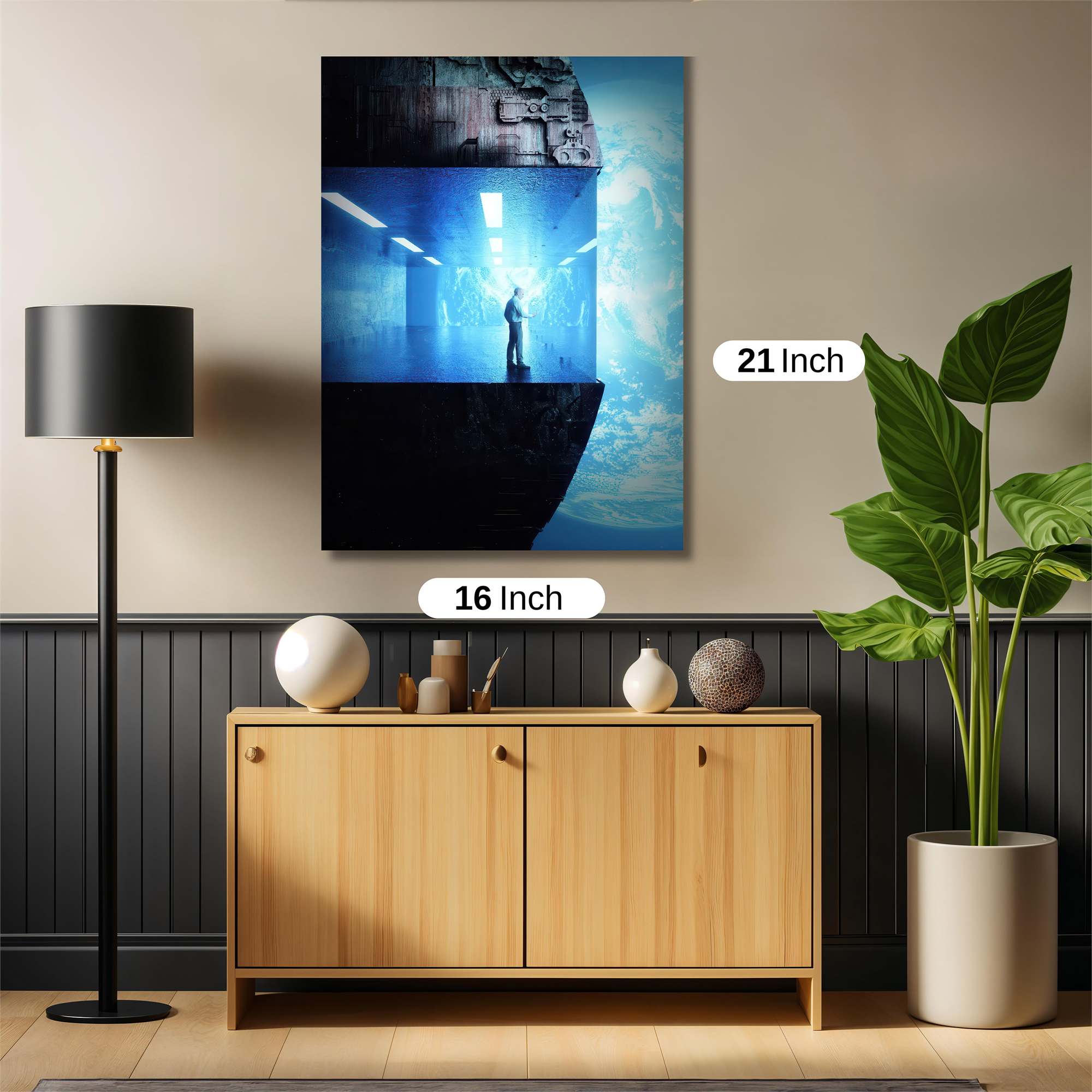 Cosmic Reflection Safe Wall Magnetic / M