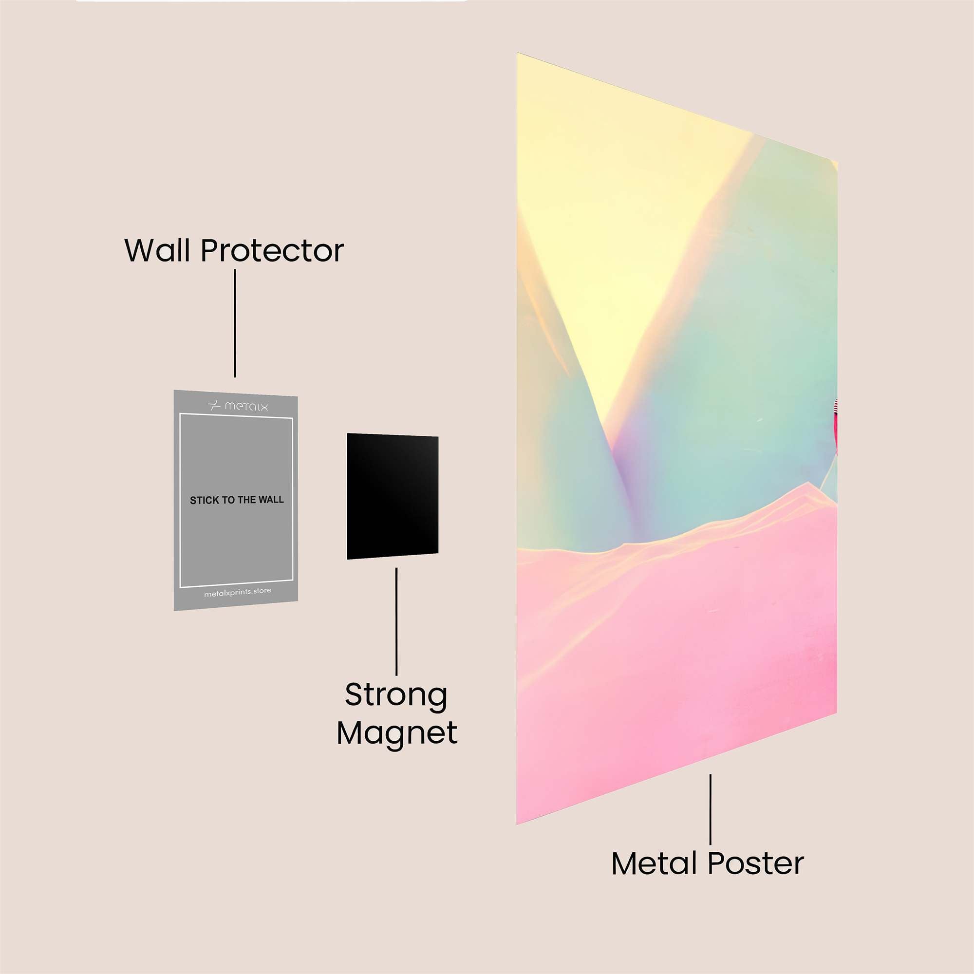 Cosmic Colonnade Safe Wall Magnetic / M