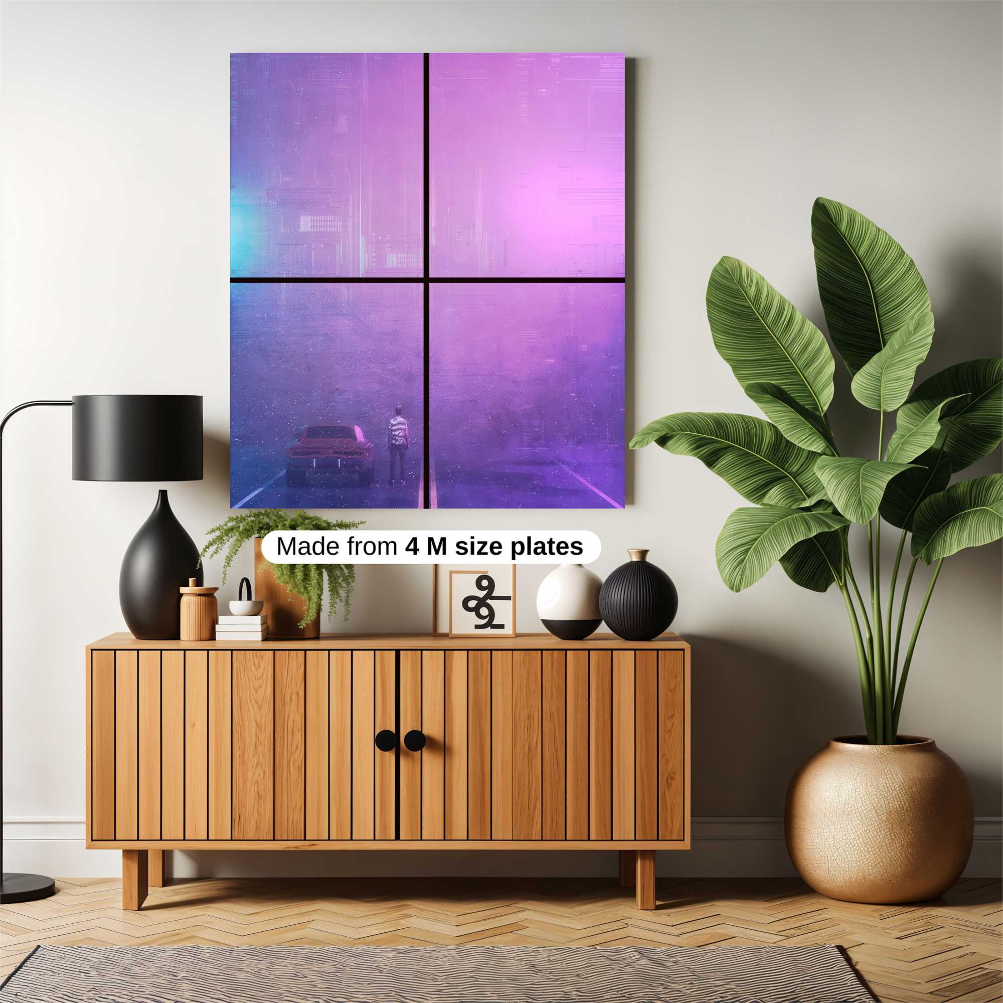 Neon Voyage Safe Wall Magnetic / M