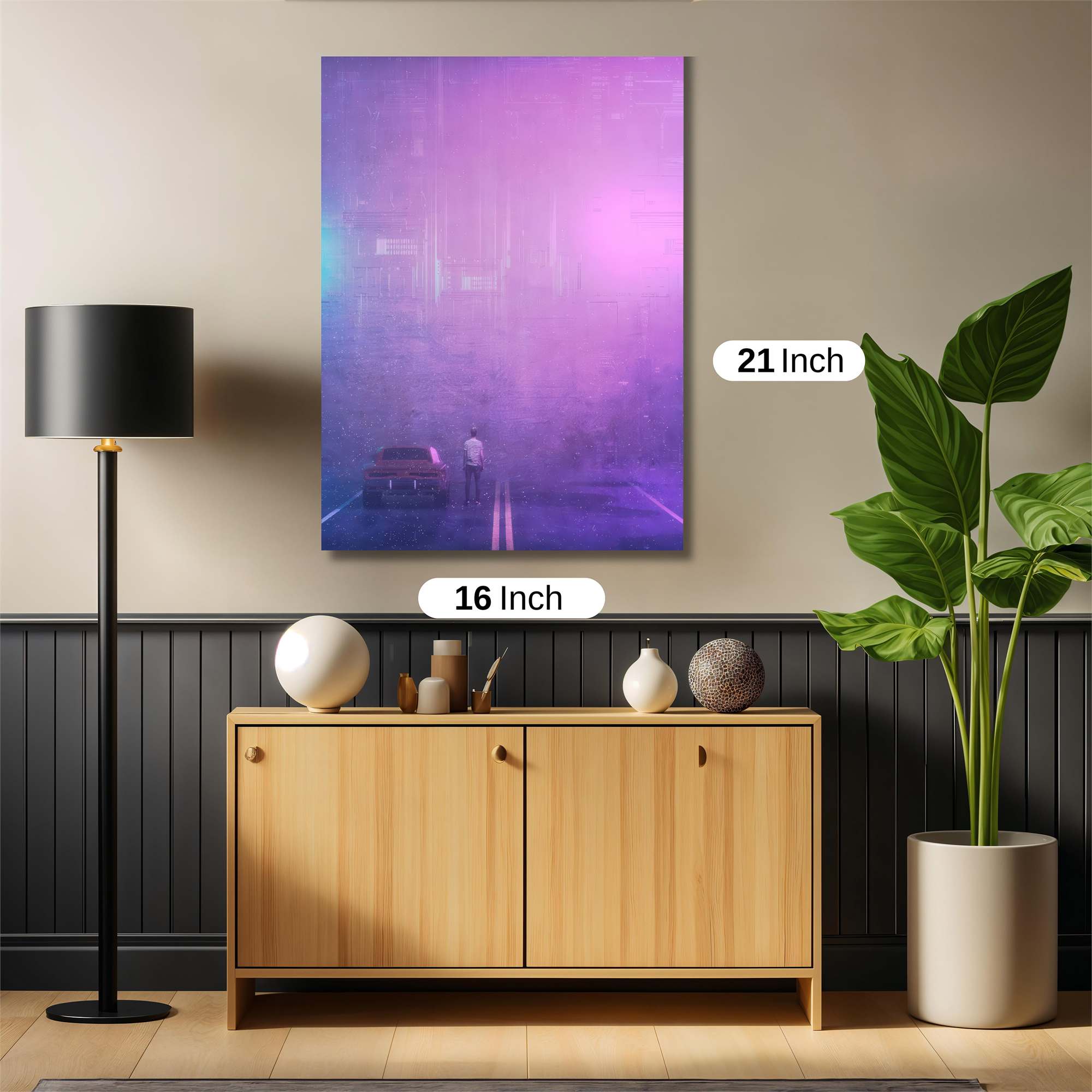 Neon Voyage Safe Wall Magnetic / M