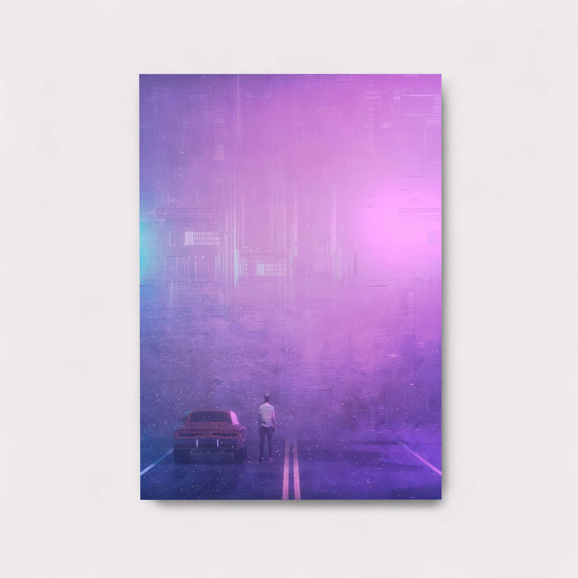 Neon Voyage Safe Wall Magnetic / M