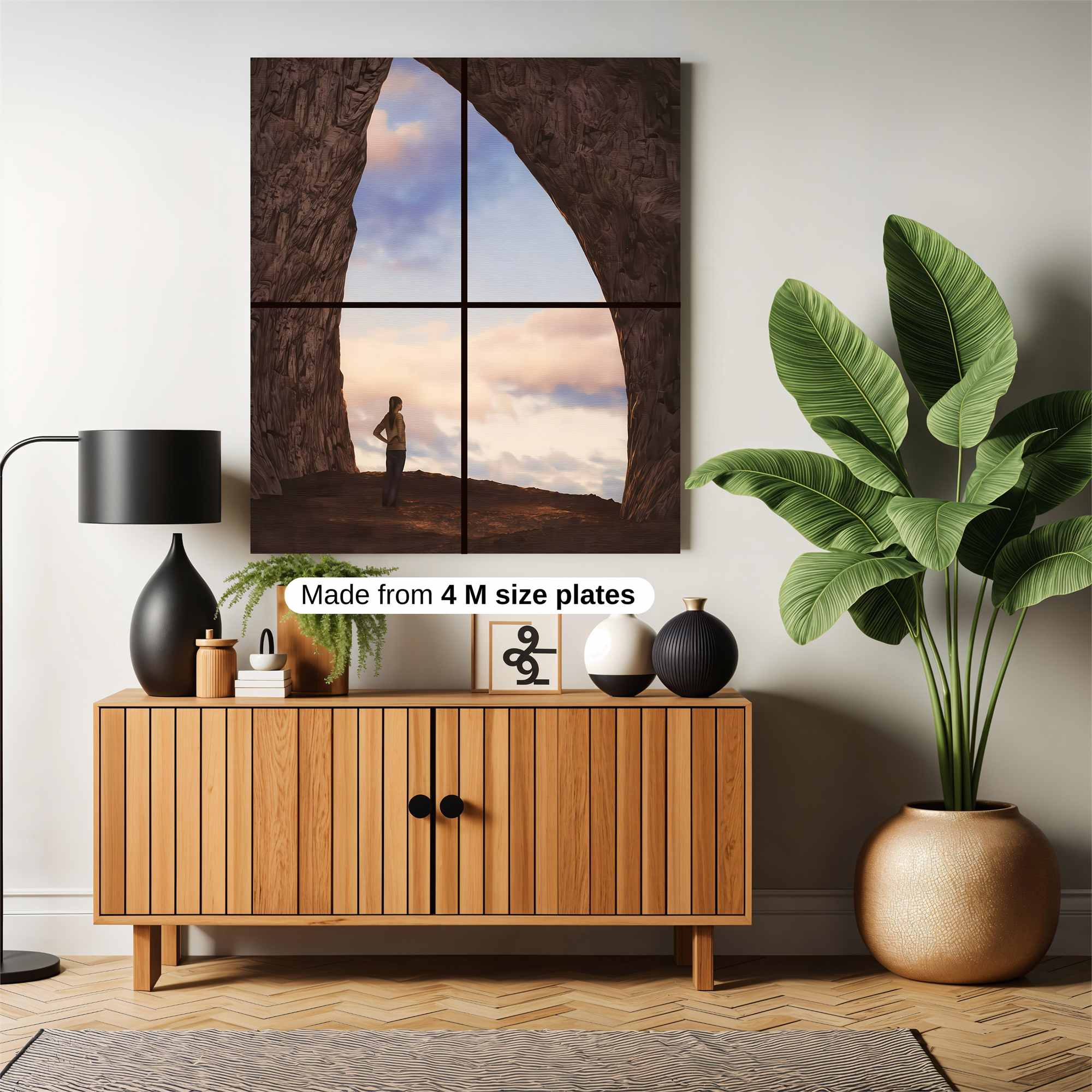 Majestic Contemplation Safe Wall Magnetic / M