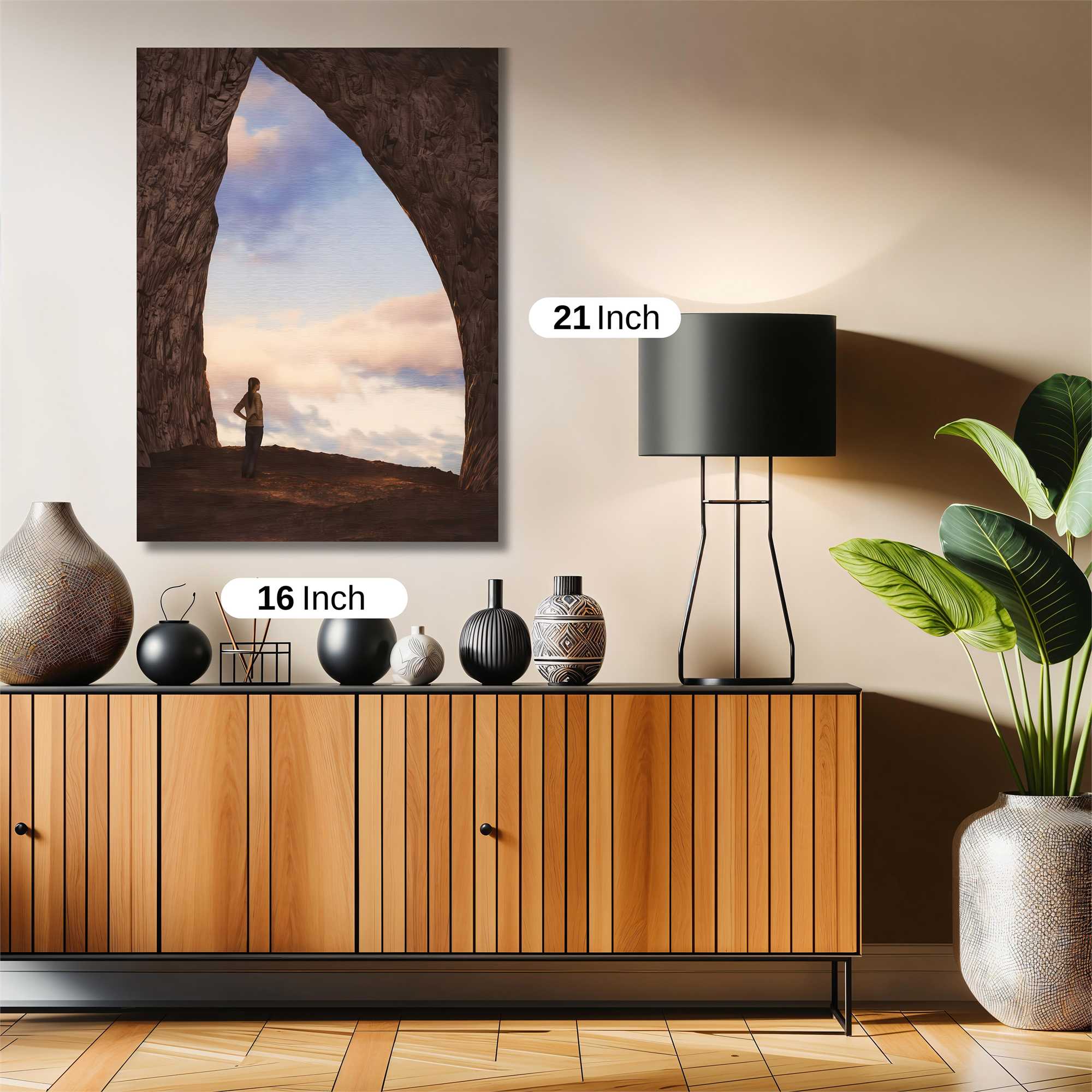 Majestic Contemplation Safe Wall Magnetic / M