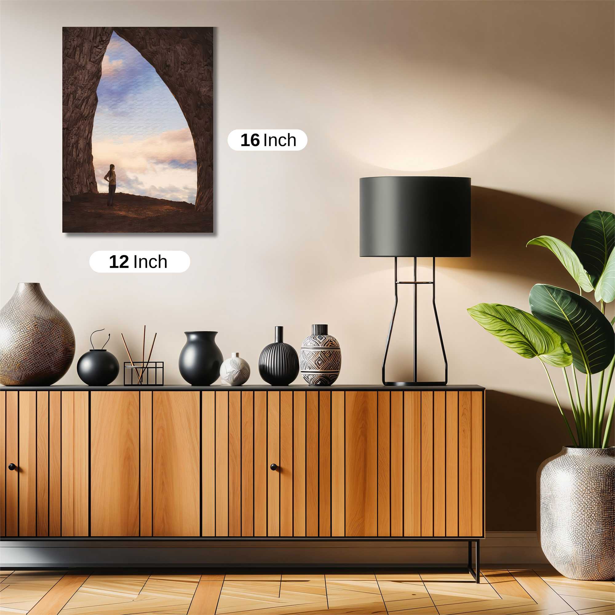 Majestic Contemplation Safe Wall Magnetic / M