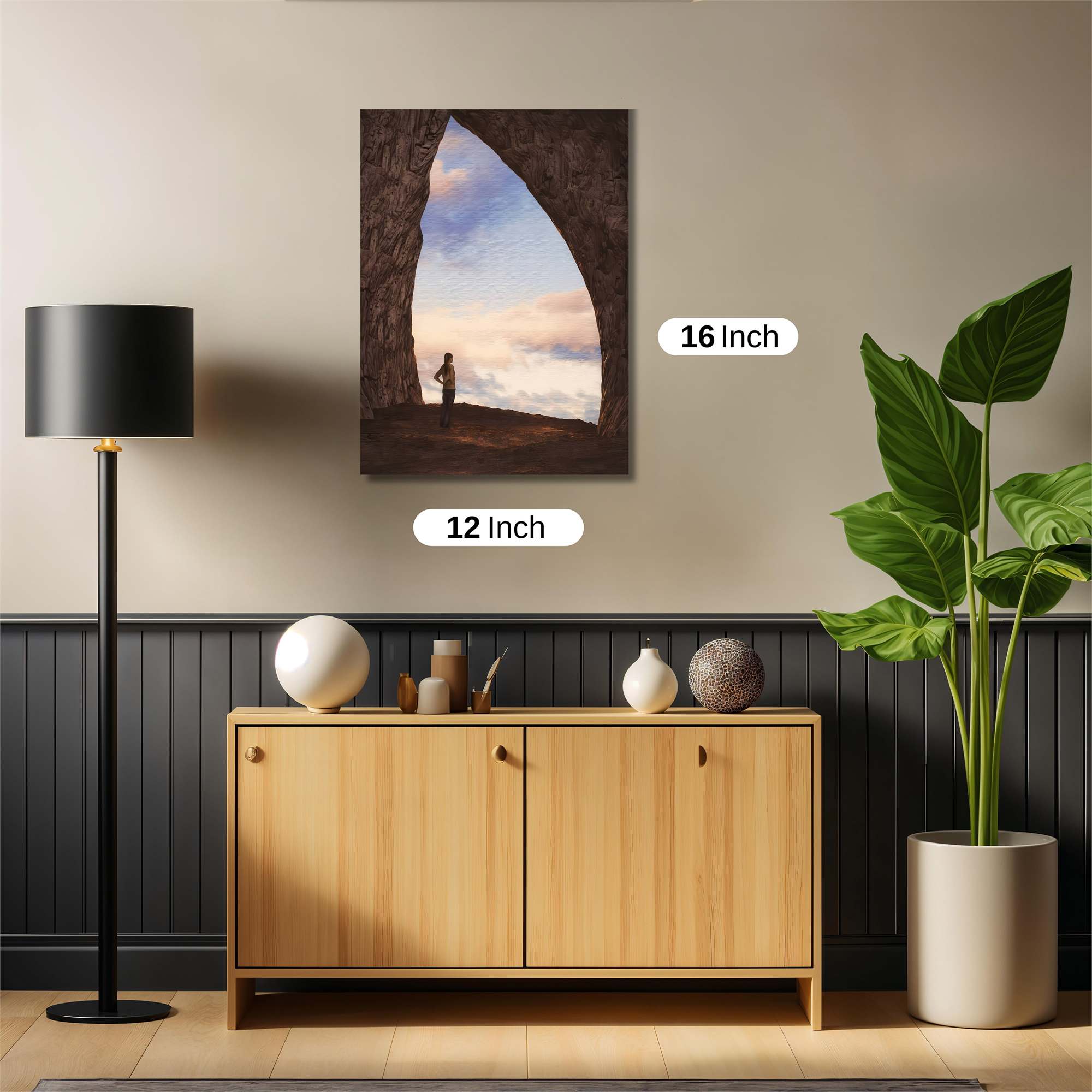 Majestic Contemplation Safe Wall Magnetic / M