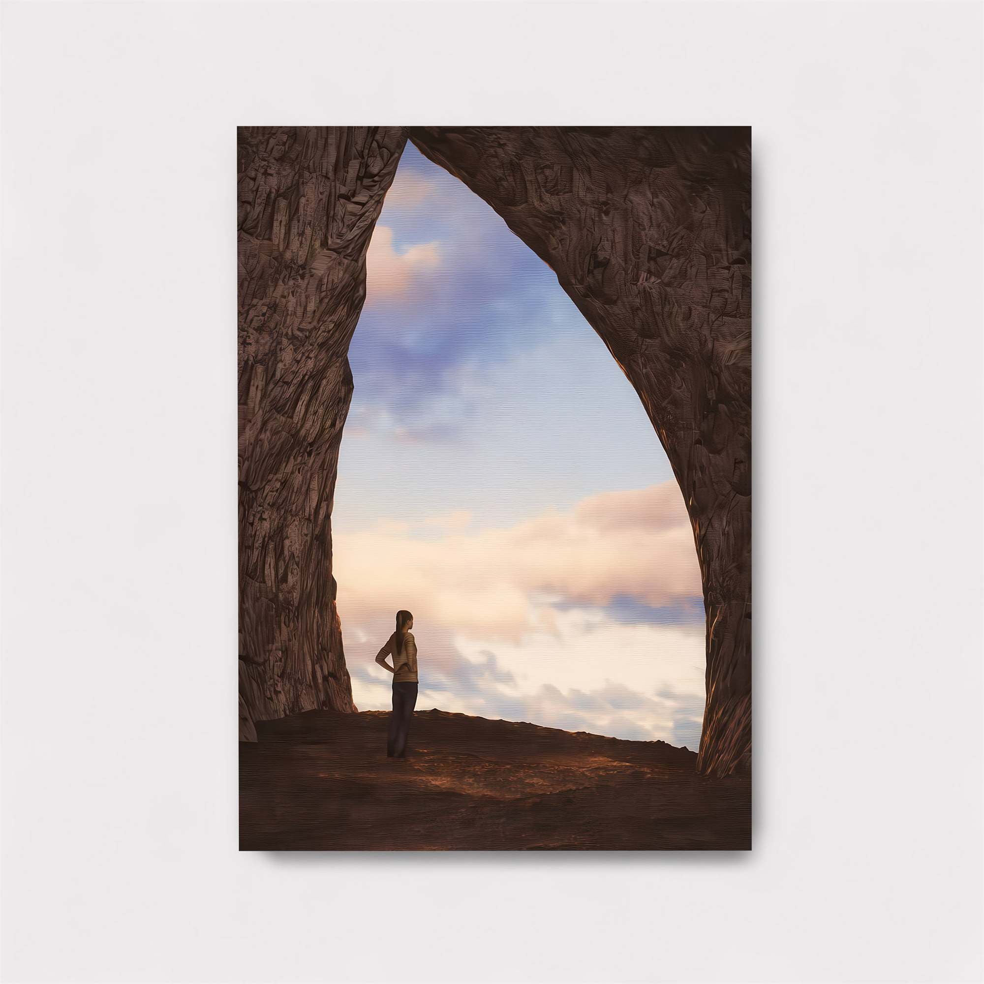 Majestic Contemplation Safe Wall Magnetic / M