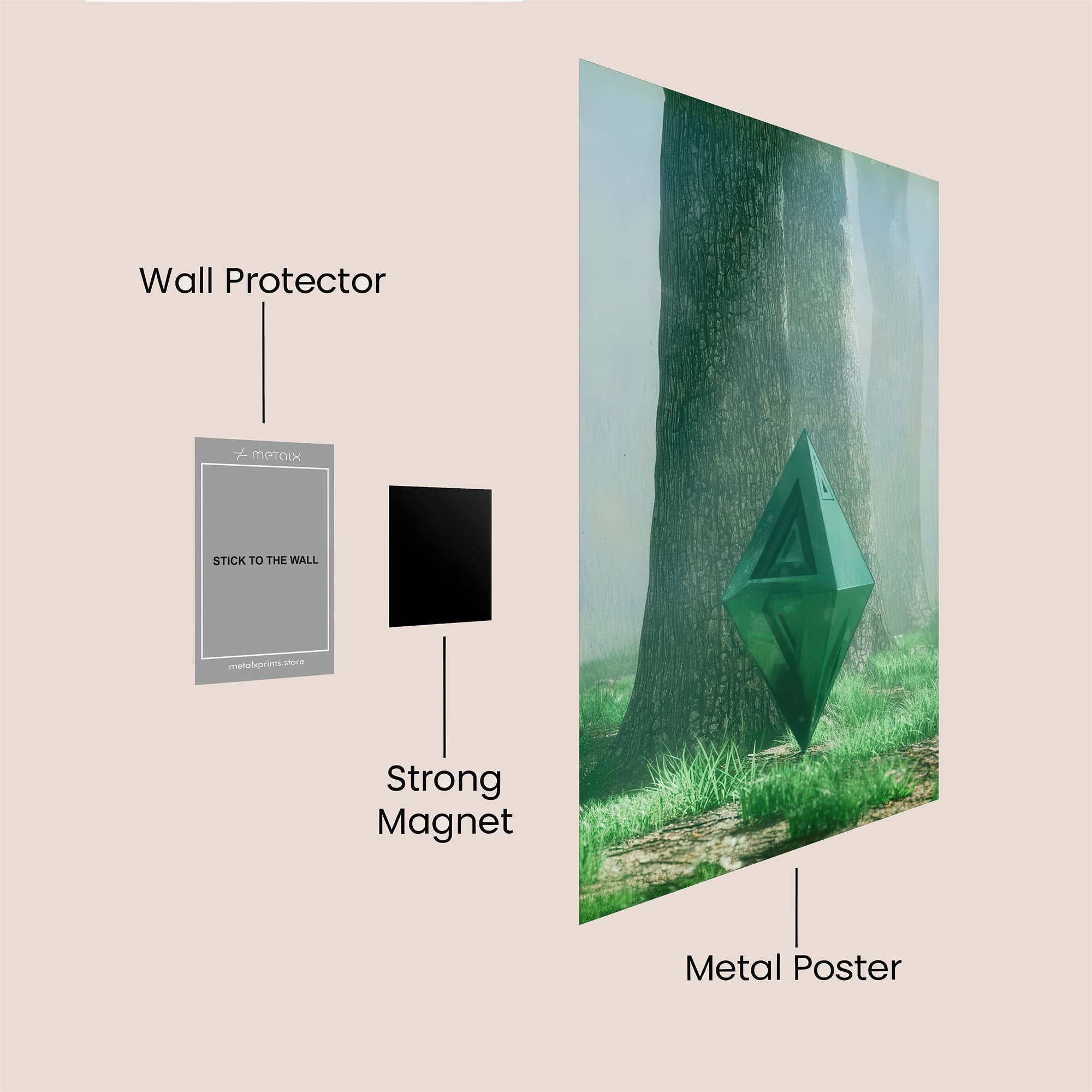 Sim Serenity Safe Wall Magnetic / M