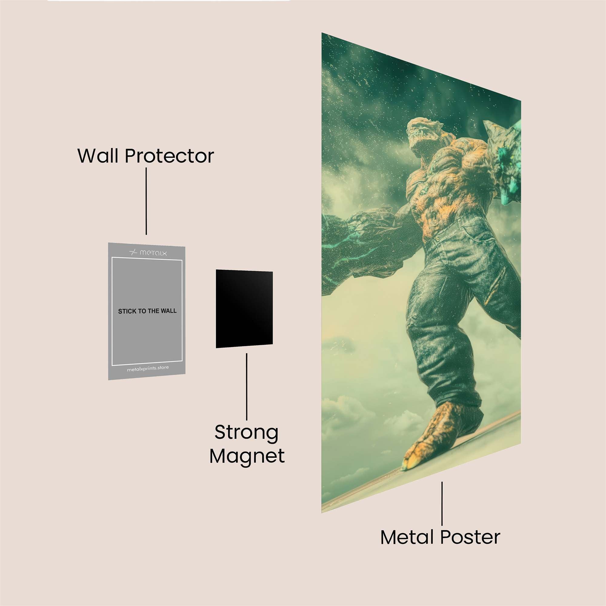 Titanic Vanguard Safe Wall Magnetic / M