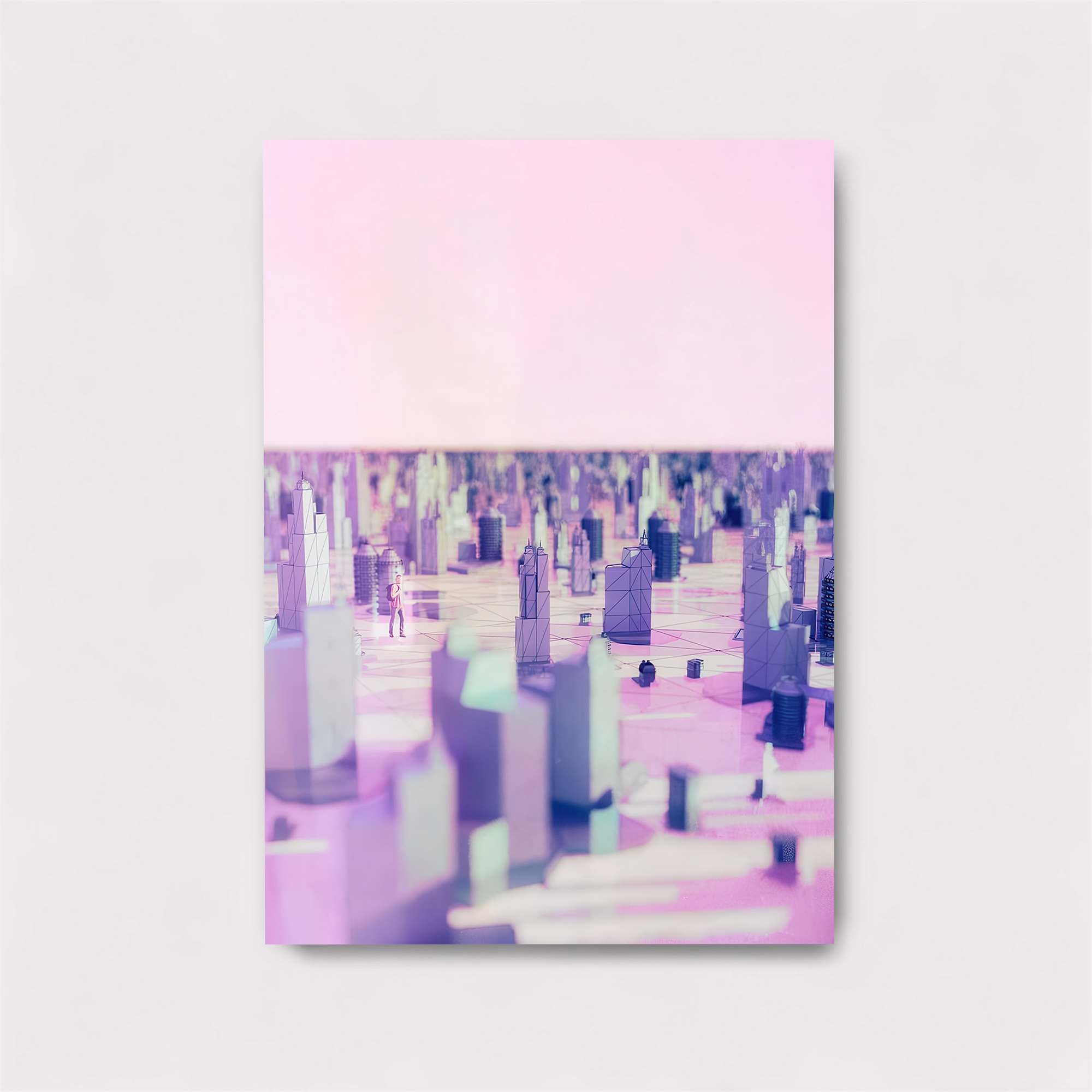 Neon Metropolis Safe Wall Magnetic / M