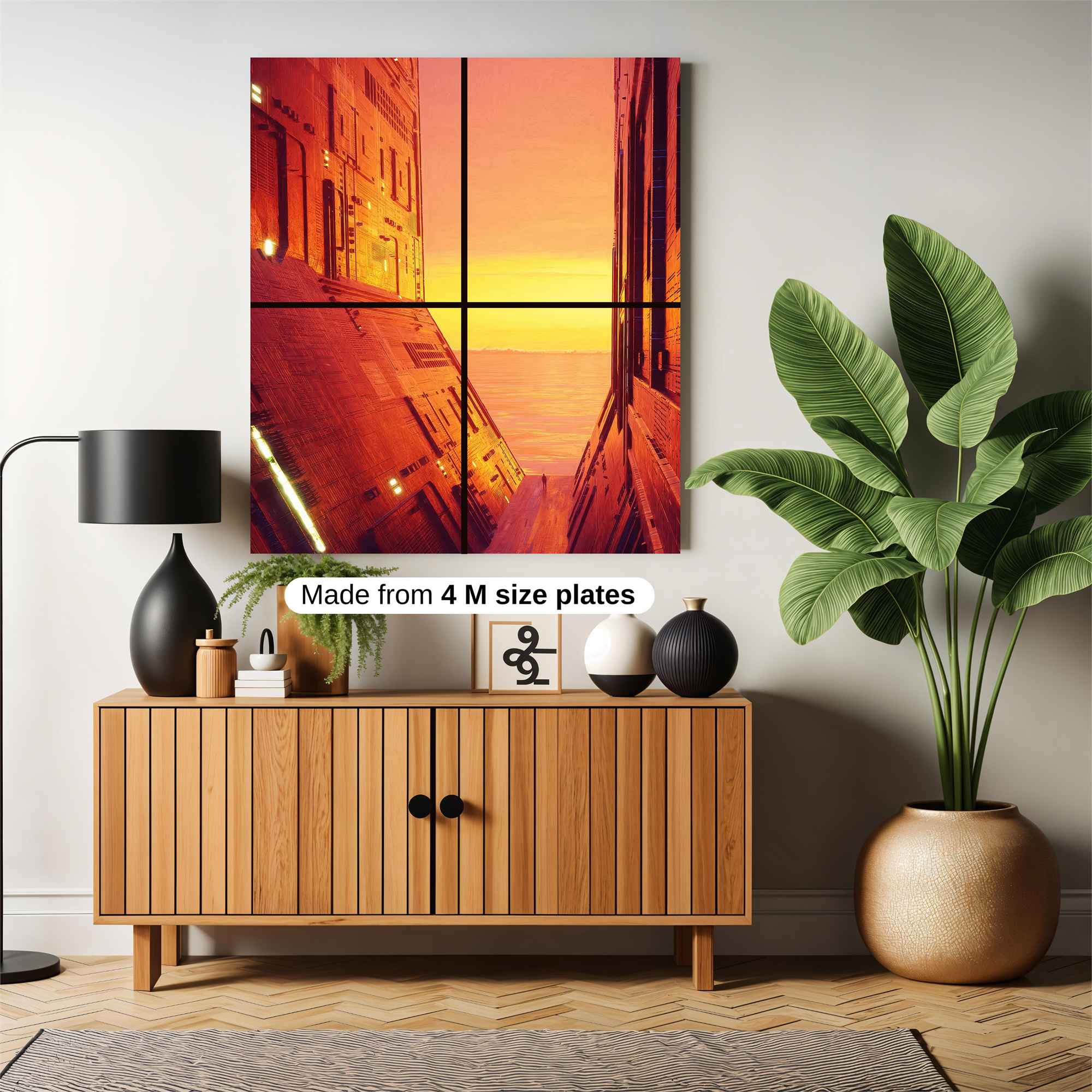 Sunset Reverie Safe Wall Magnetic / M