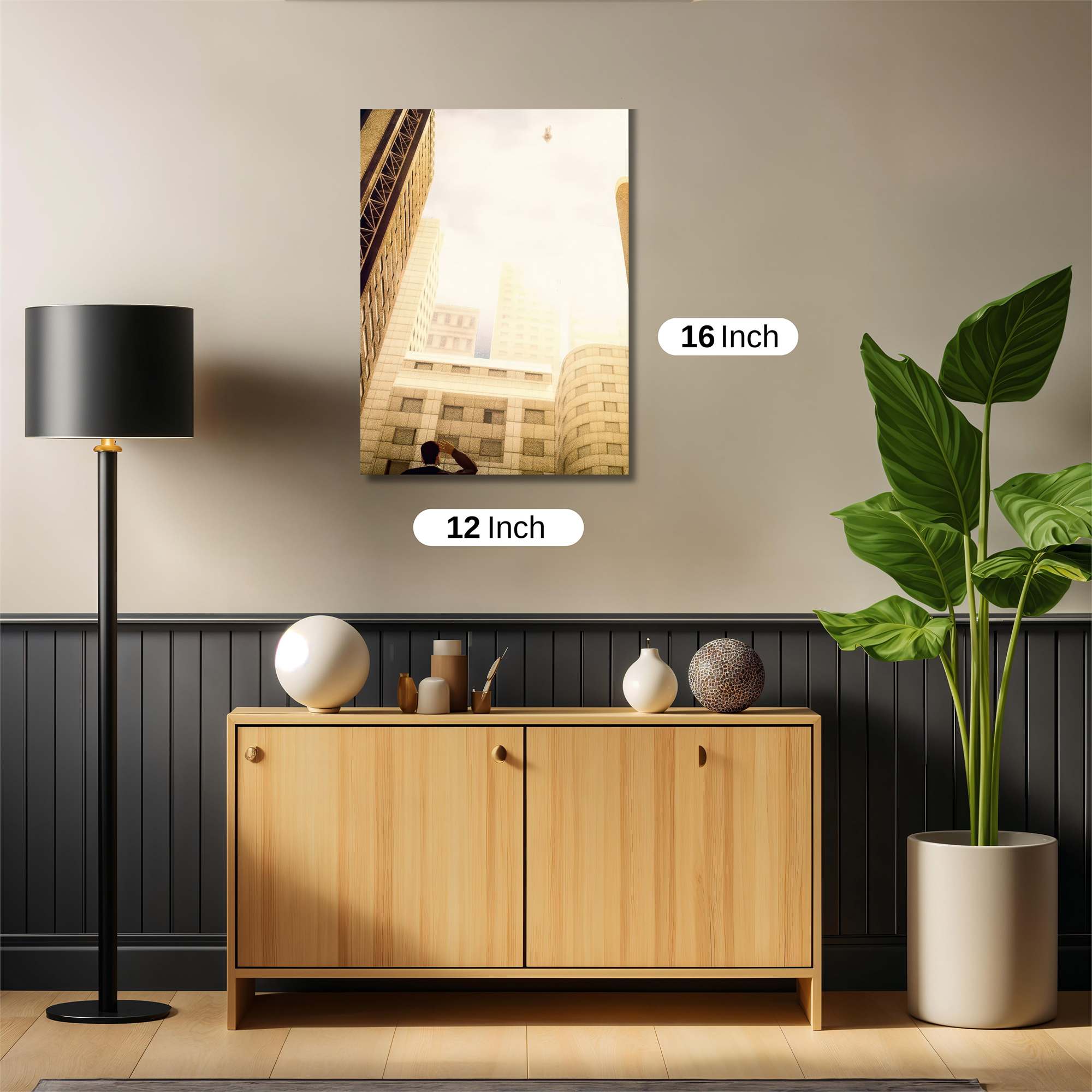 Skyward Gaze Safe Wall Magnetic / M