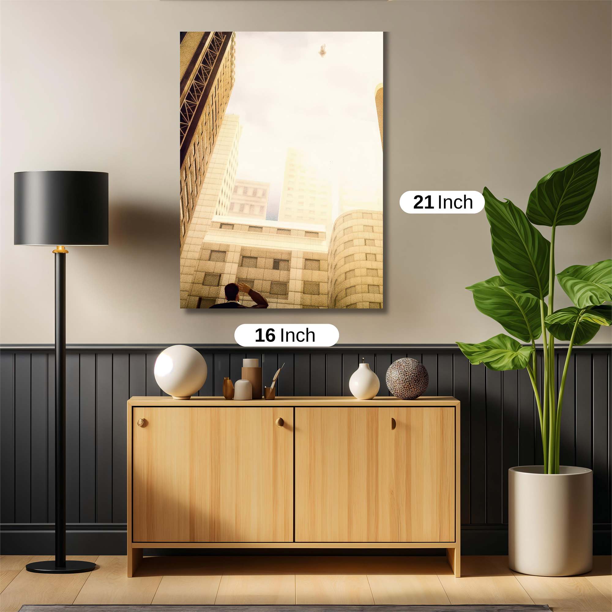 Skyward Gaze Safe Wall Magnetic / M