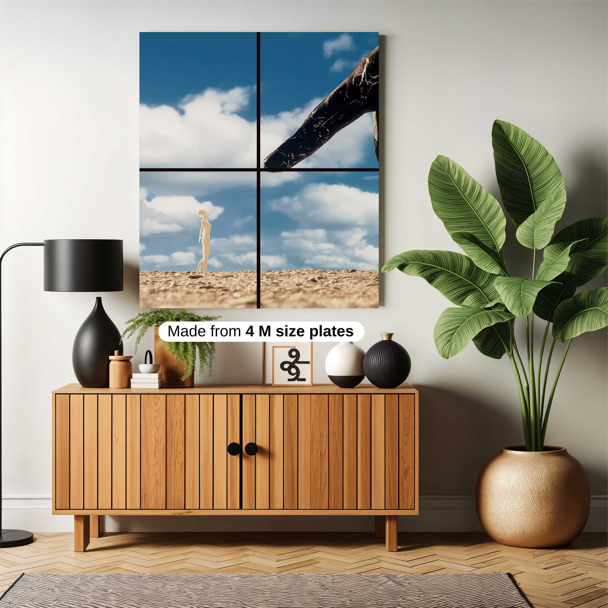 Giant's Gesture Safe Wall Magnetic / M