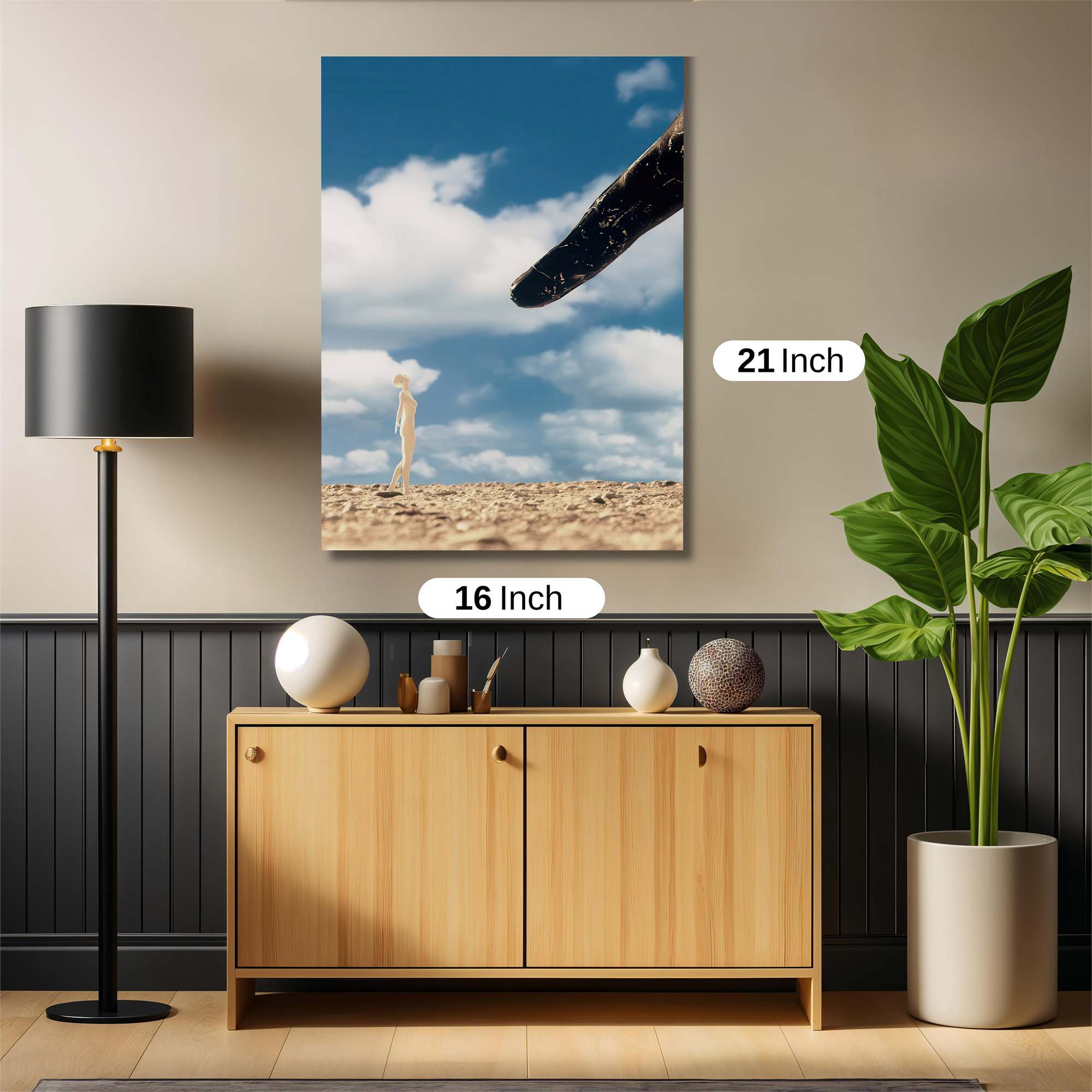 Giant's Gesture Safe Wall Magnetic / M