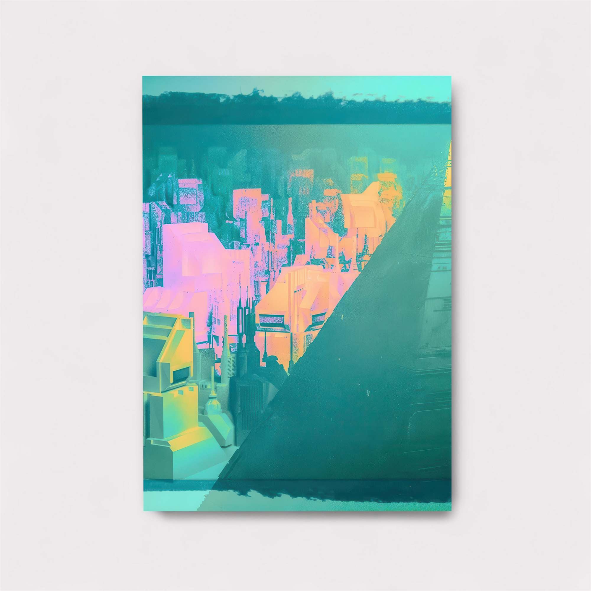 Neon Metropolis Safe Wall Magnetic / M