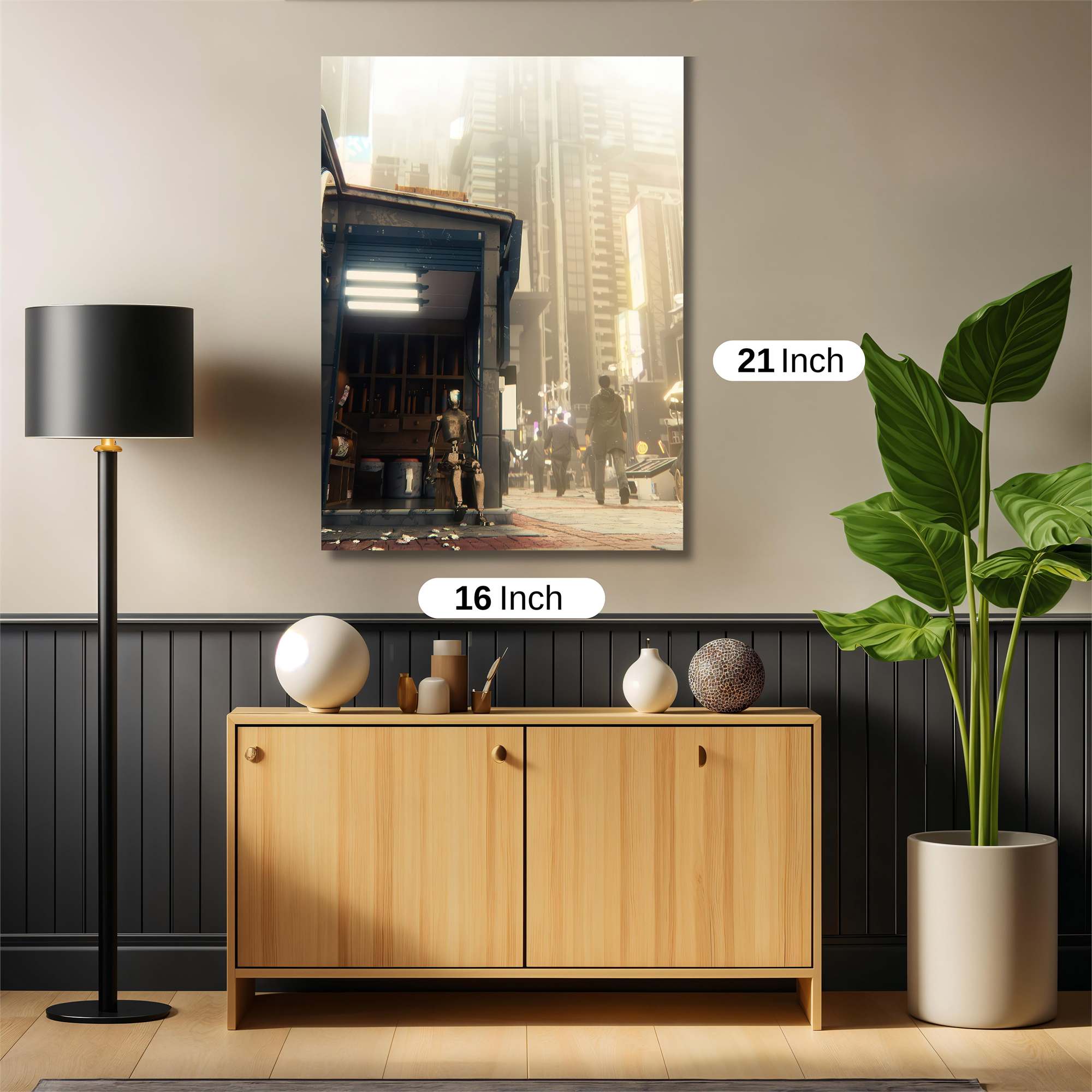 Melancholy Mechanica Safe Wall Magnetic / M