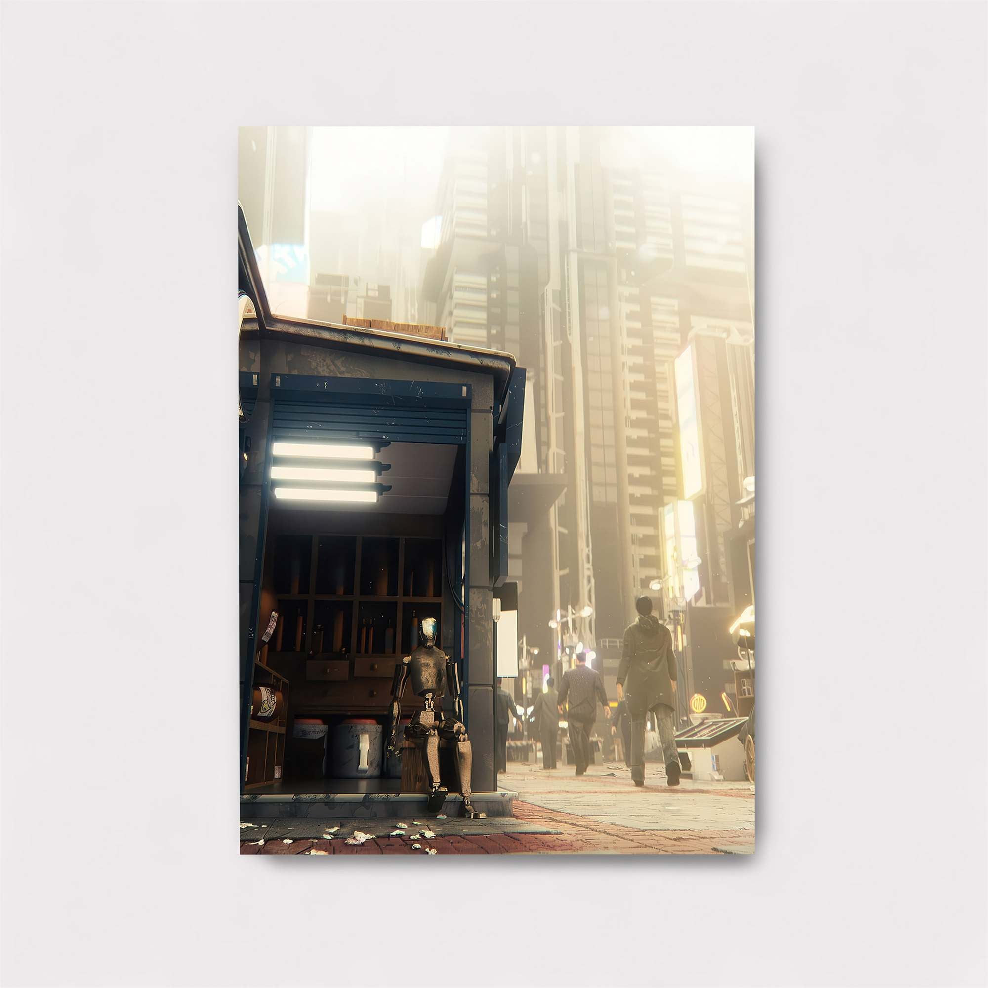 Melancholy Mechanica Safe Wall Magnetic / M