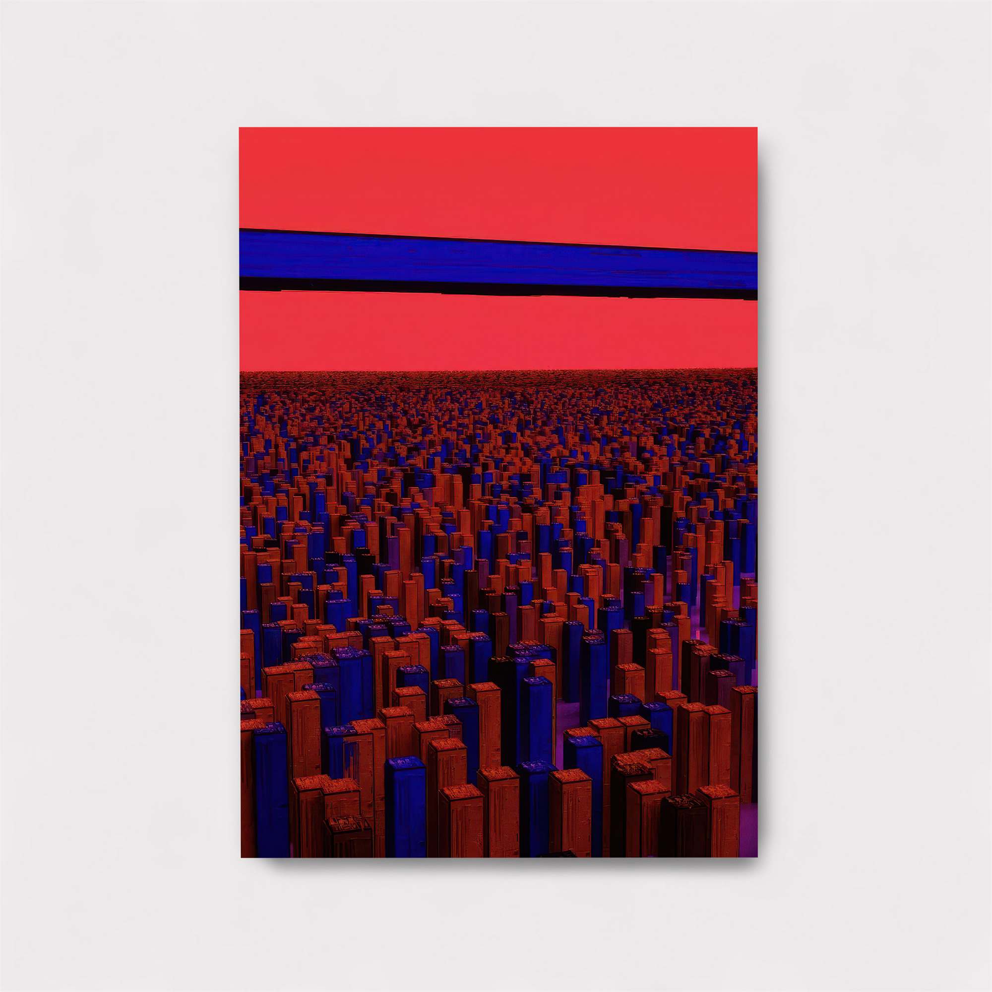 Abstract Dystopia Safe Wall Magnetic / M