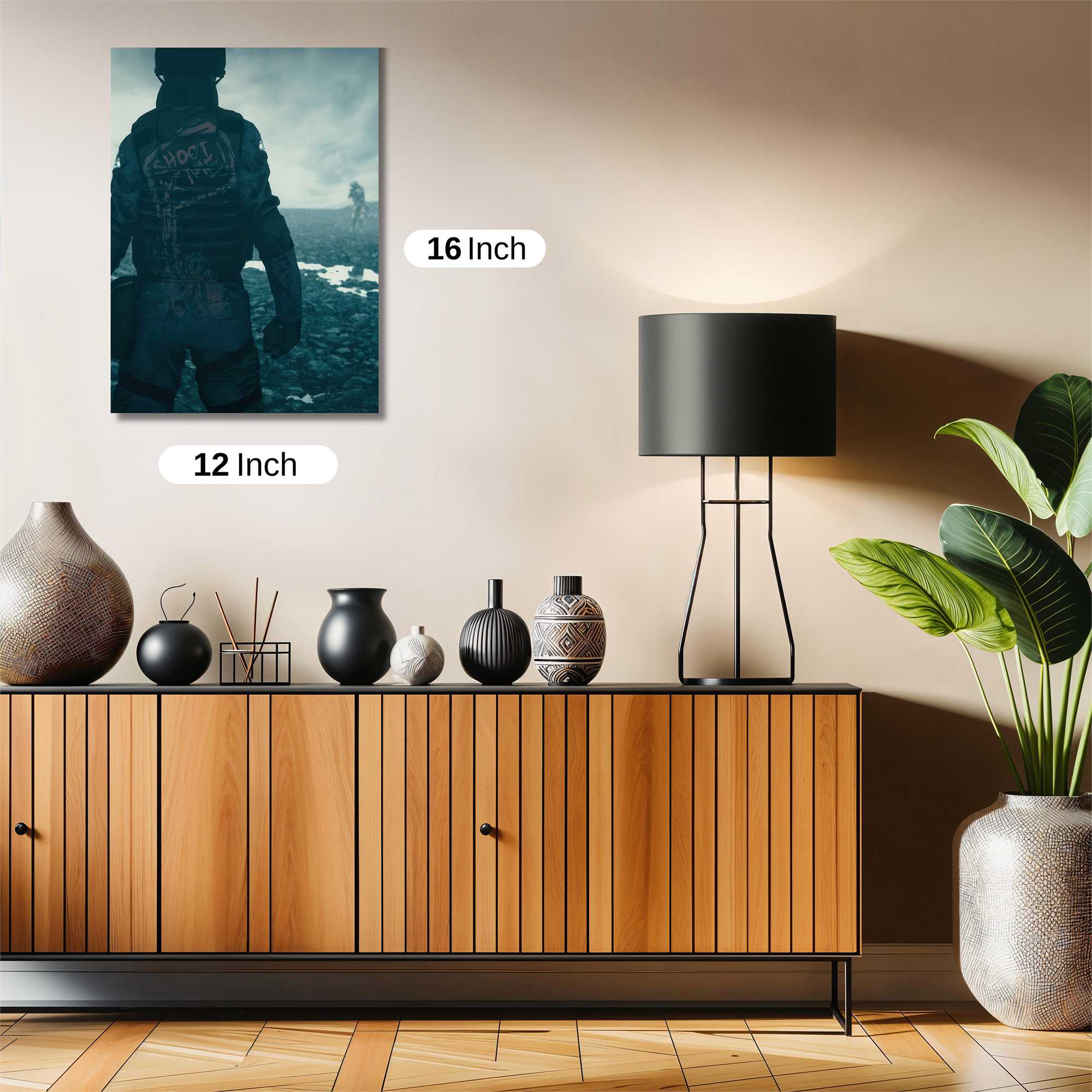 Lone Vigil Safe Wall Magnetic / M