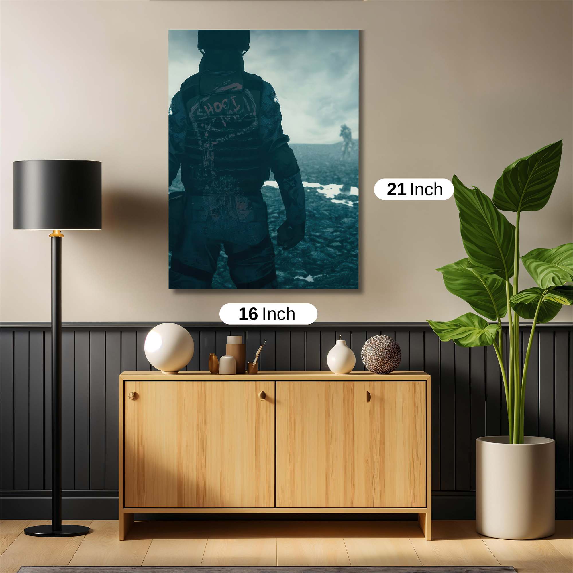 Lone Vigil Safe Wall Magnetic / M