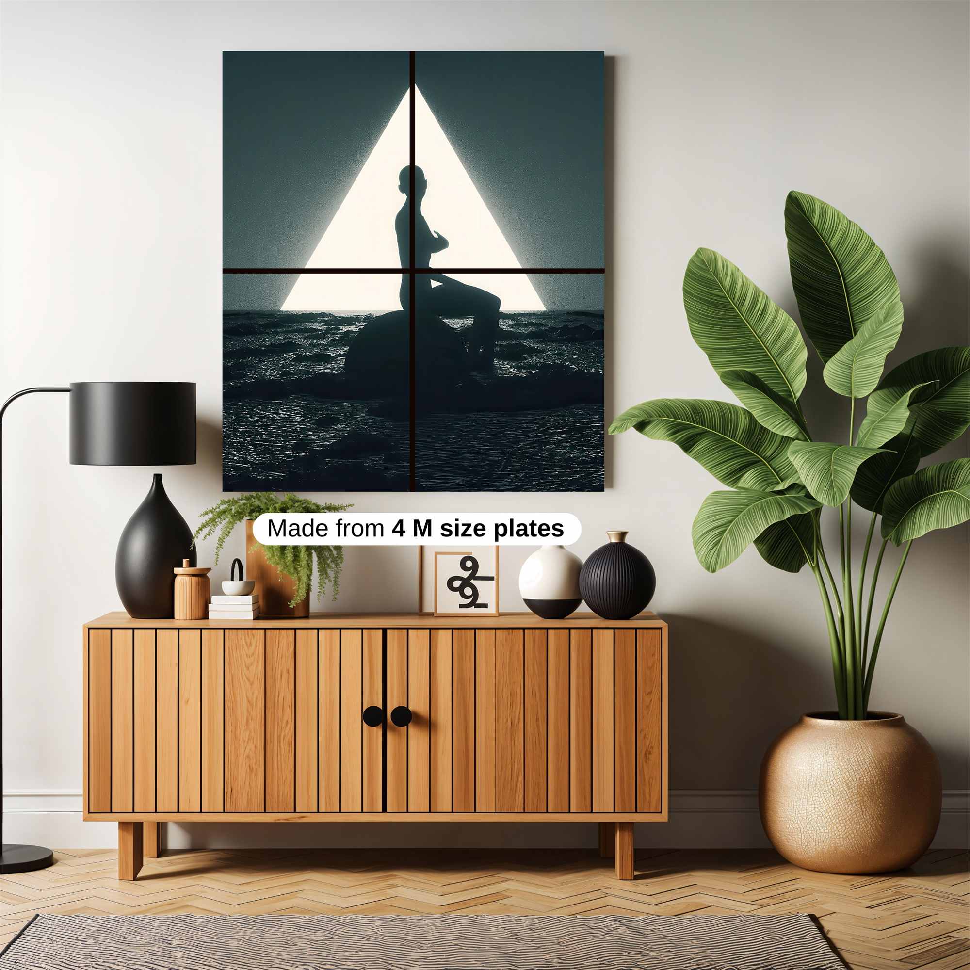 Silhouette Serenity Safe Wall Magnetic / M