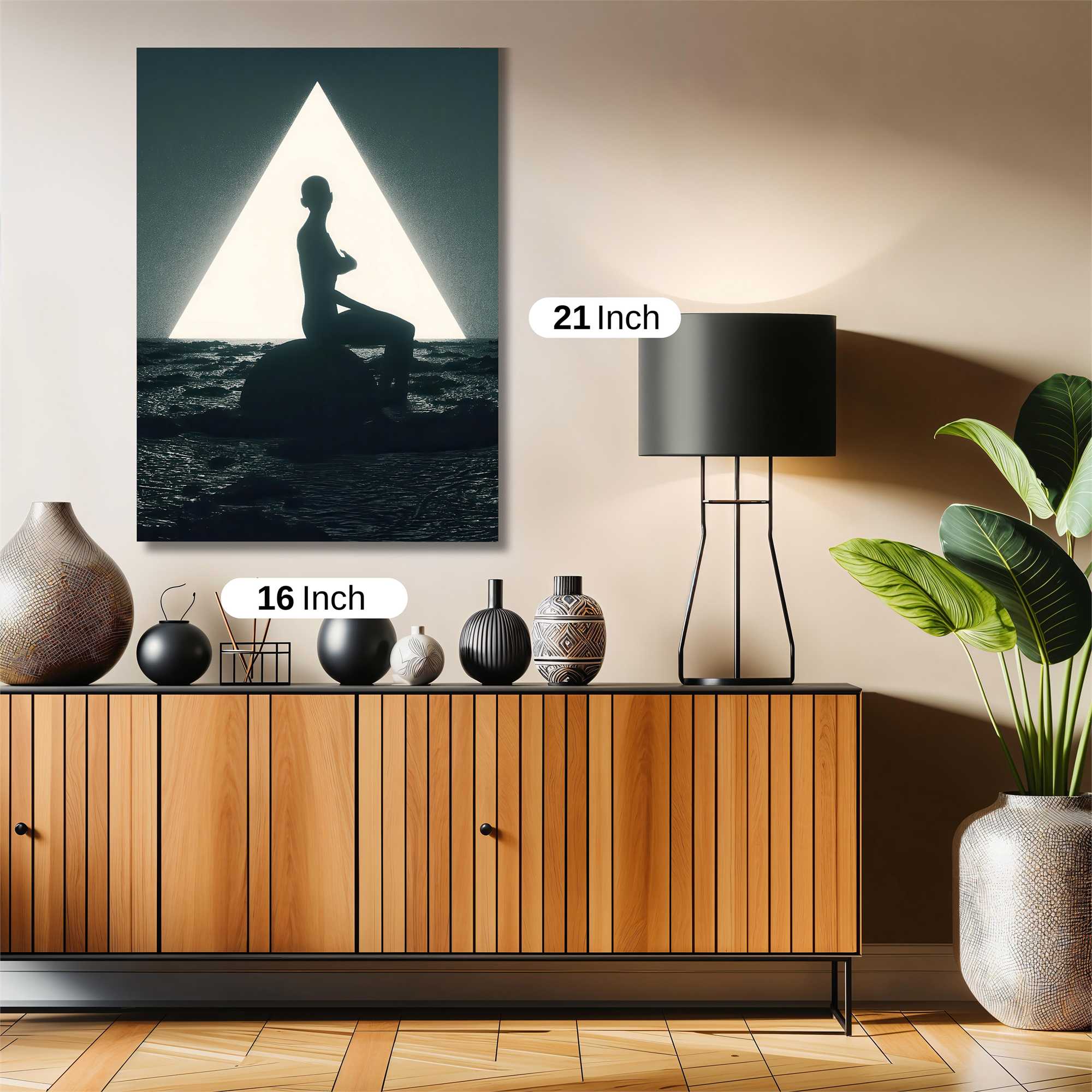 Silhouette Serenity Safe Wall Magnetic / M