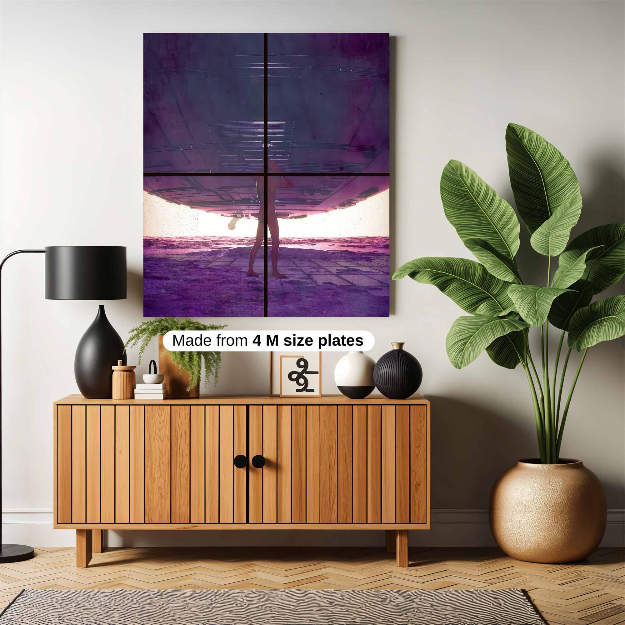 Alien Arrival Safe Wall Magnetic / M