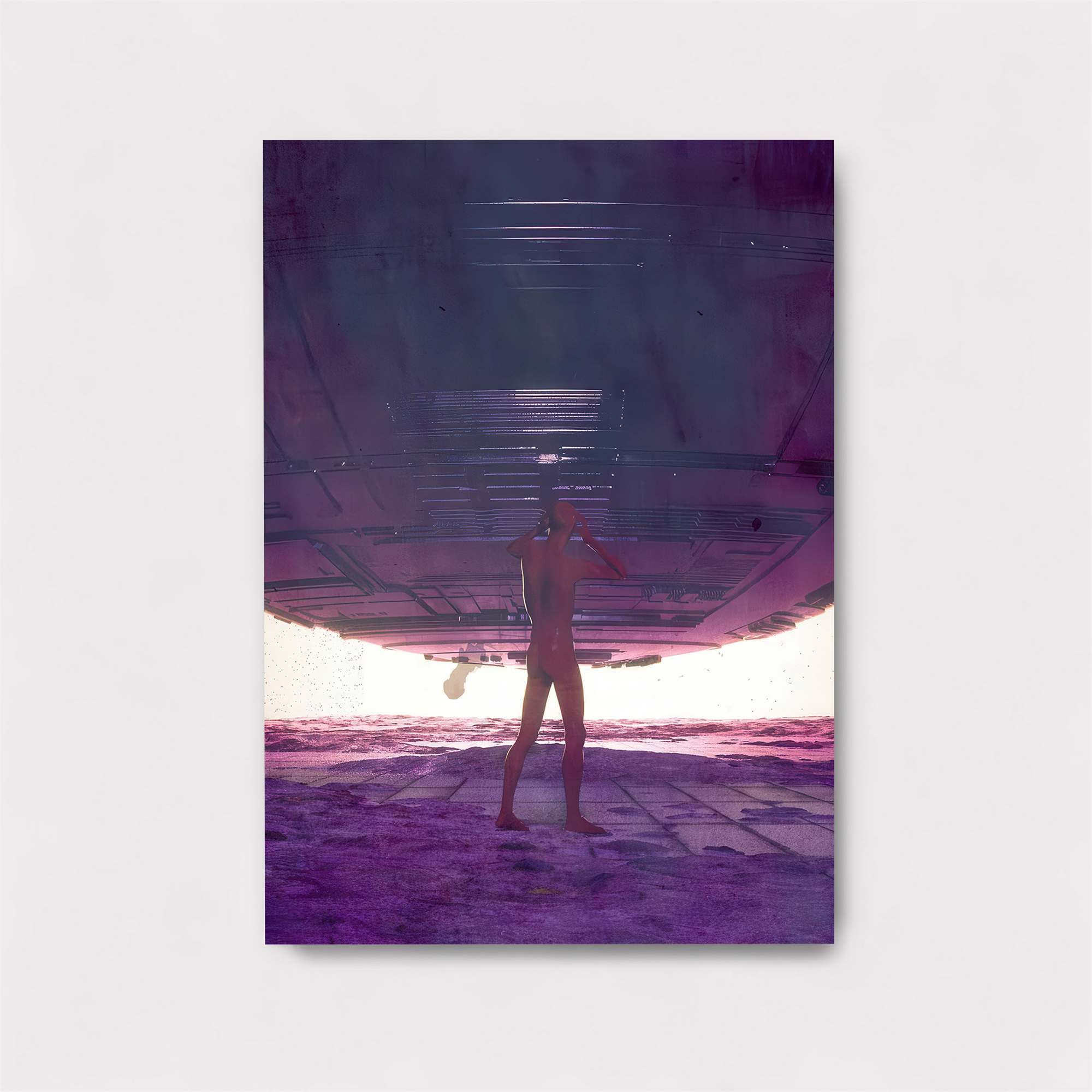 Alien Arrival Safe Wall Magnetic / M