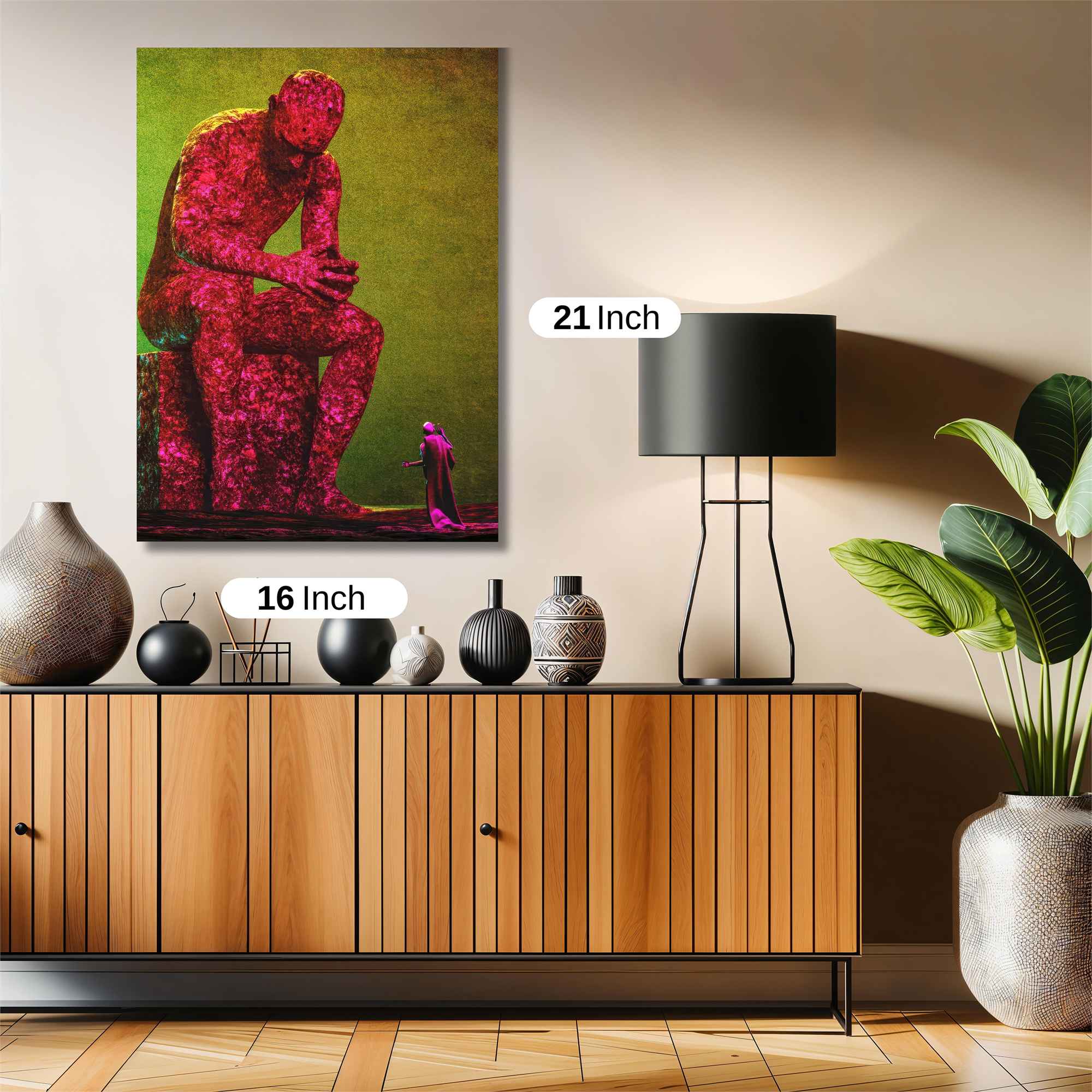 Giant Contemplation Safe Wall Magnetic / M