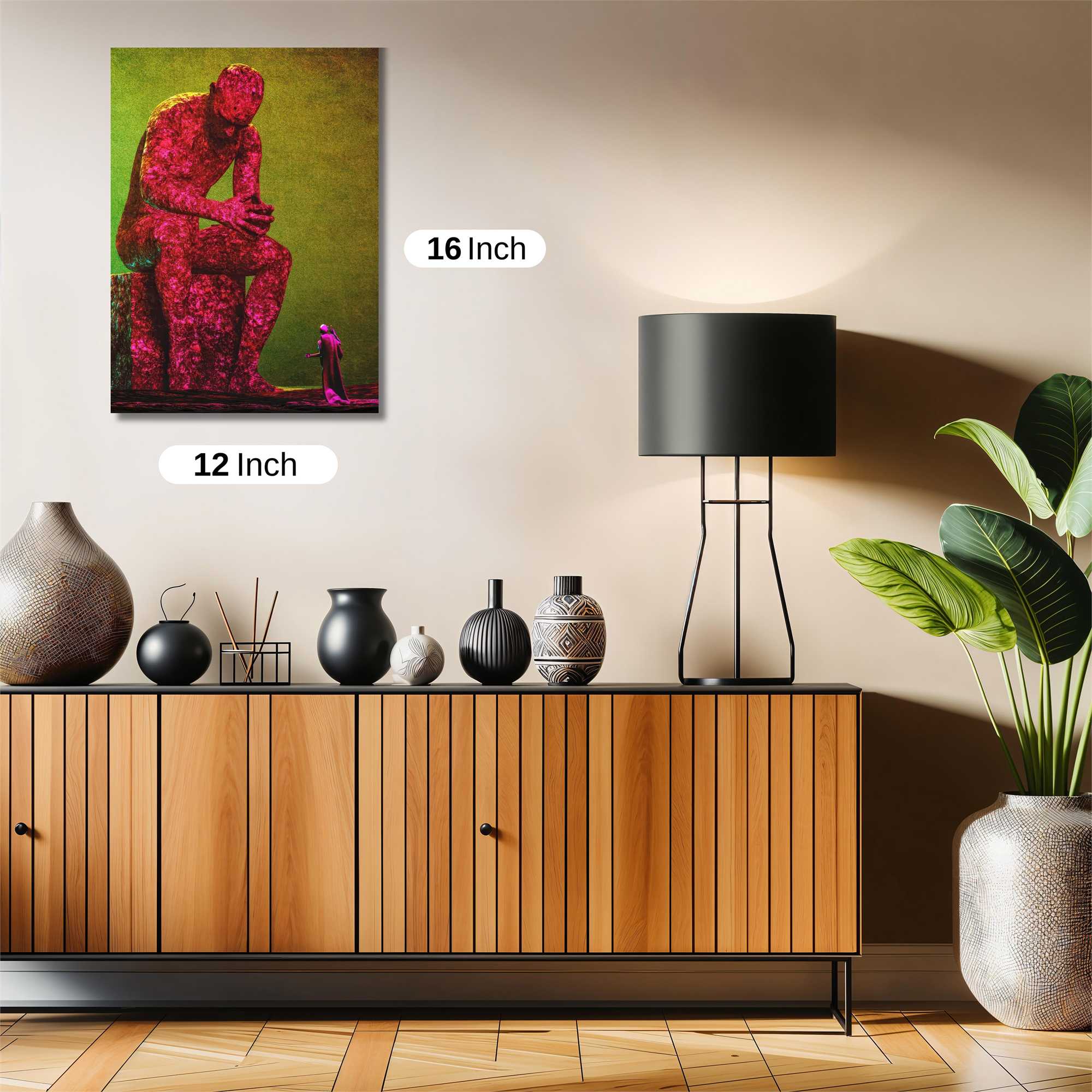 Giant Contemplation Safe Wall Magnetic / M