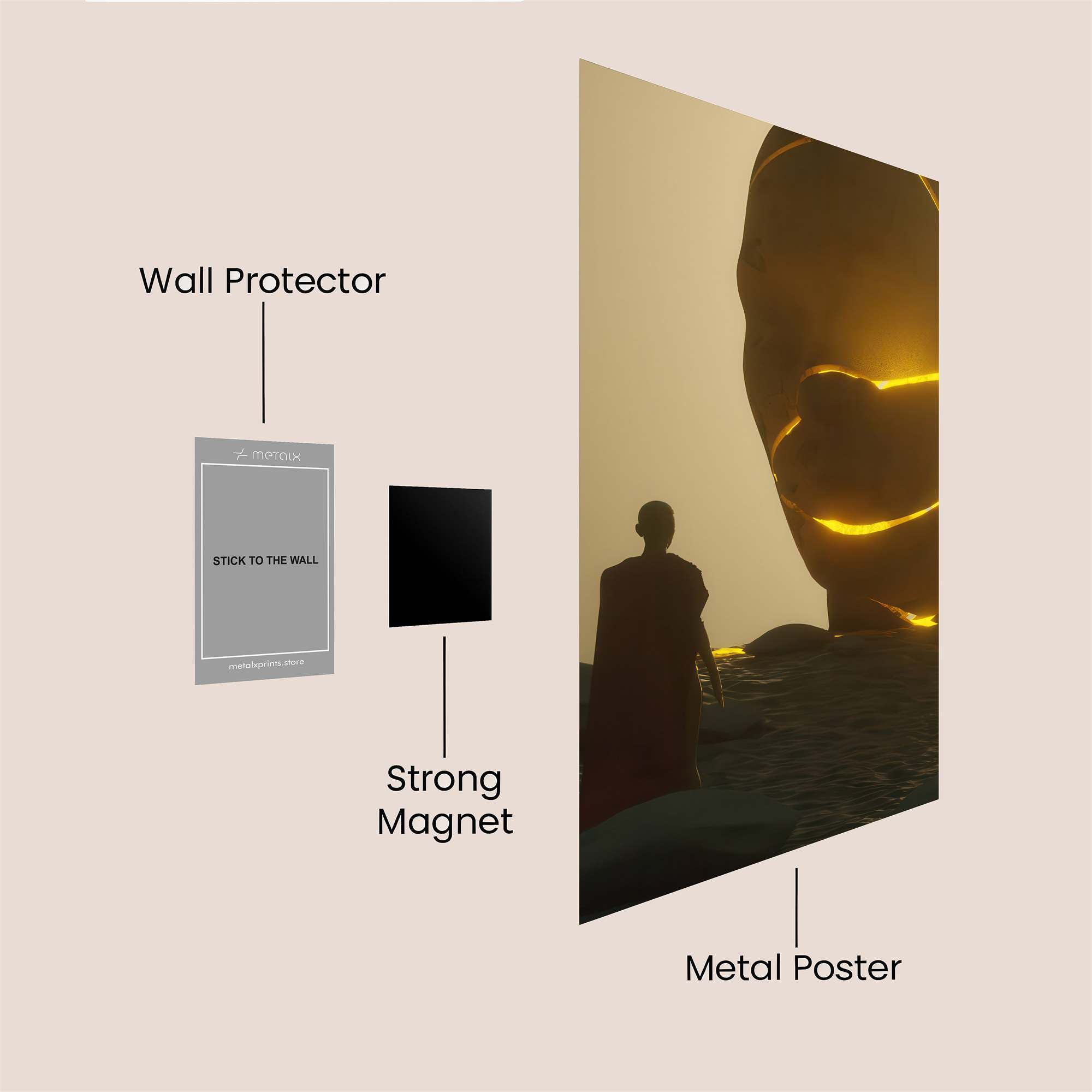 Giant Reverie Safe Wall Magnetic / M