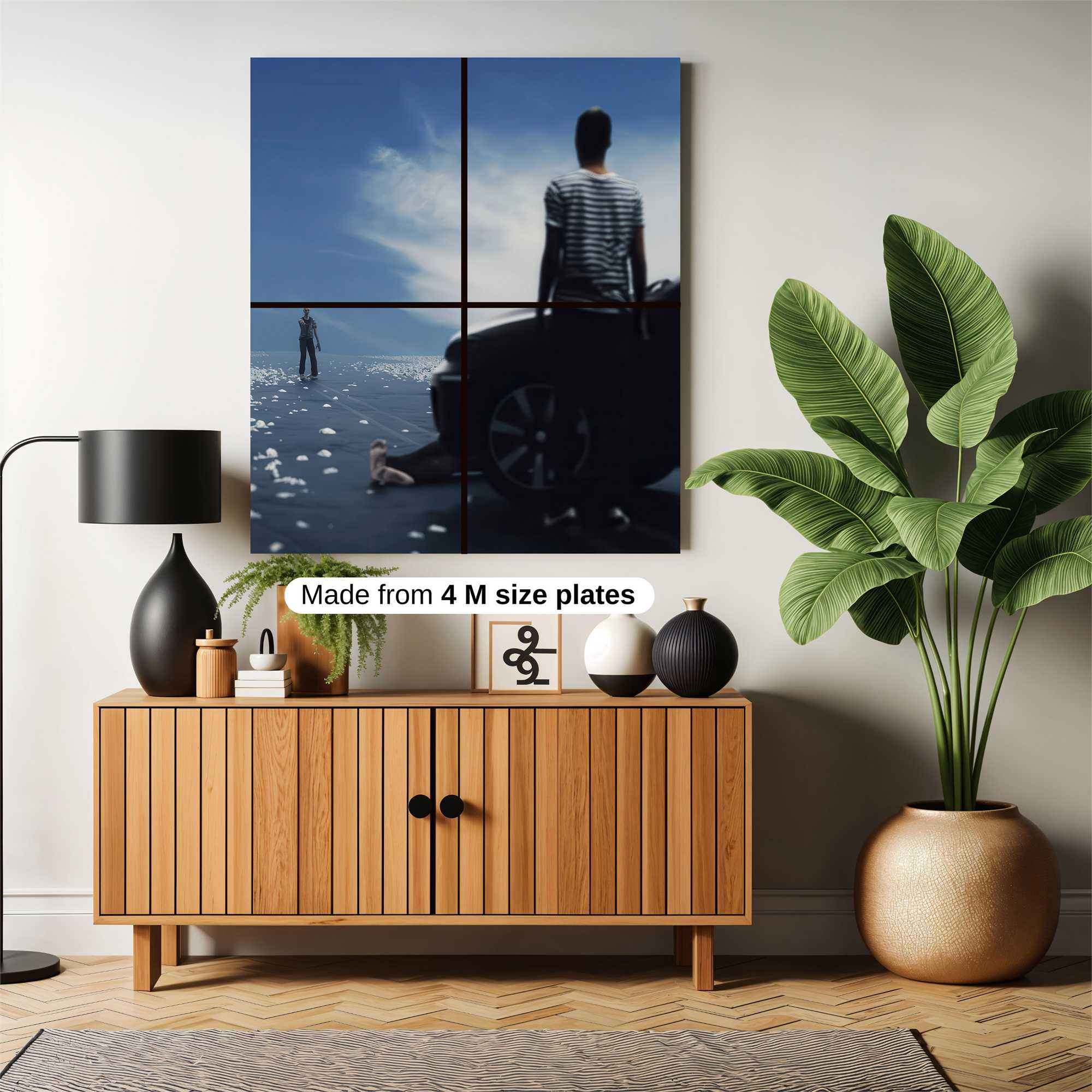 Challenging Standoff Safe Wall Magnetic / M