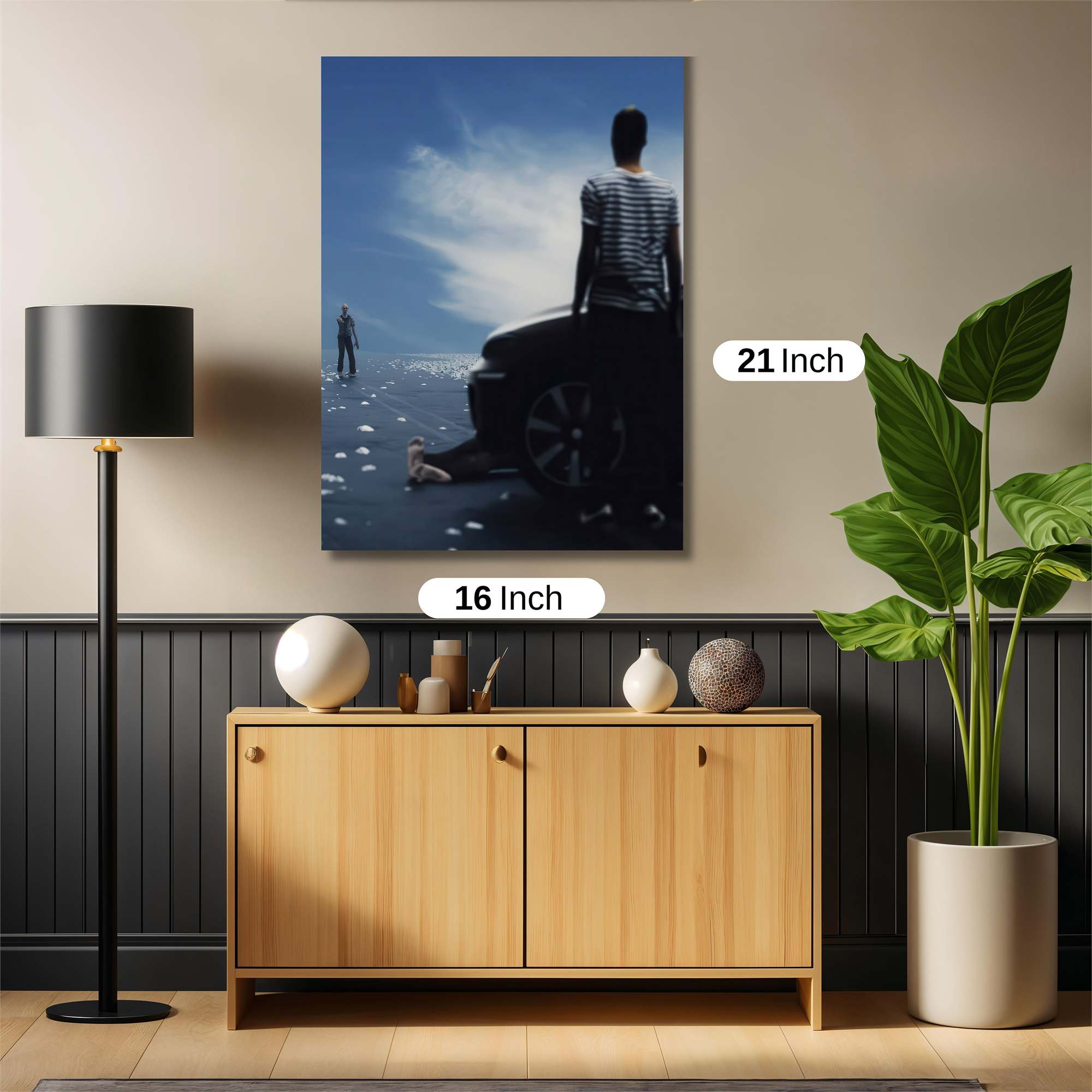 Challenging Standoff Safe Wall Magnetic / M