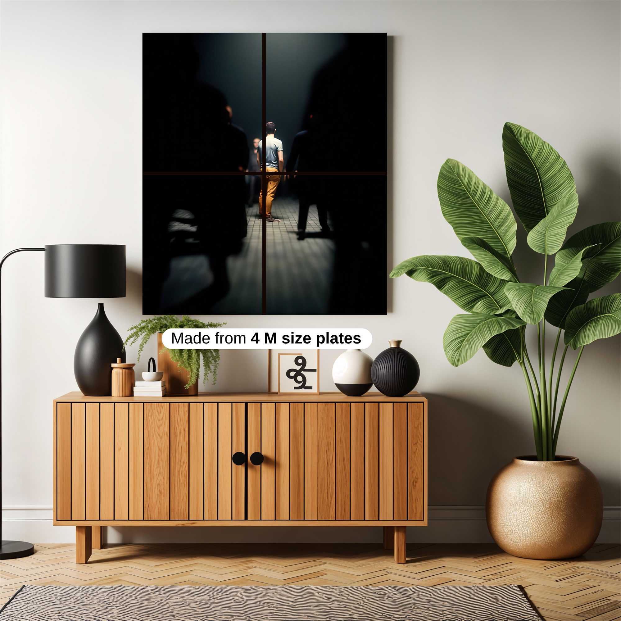 Futuristic Enigma Safe Wall Magnetic / M