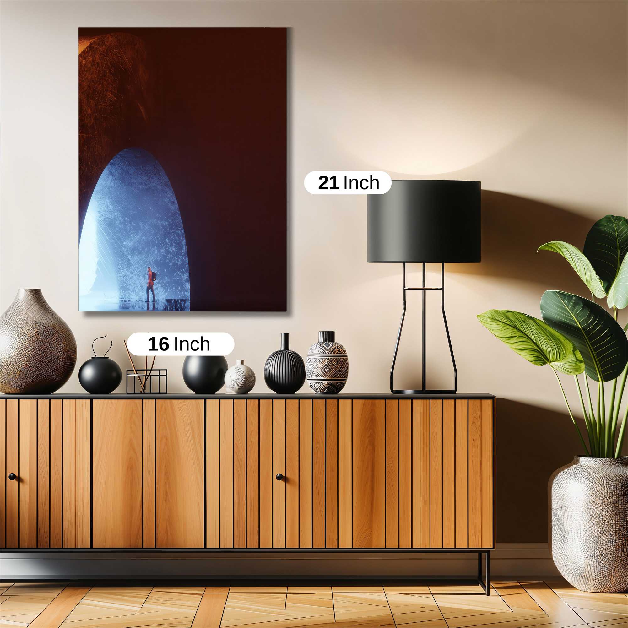 Luminous Gateway Safe Wall Magnetic / M