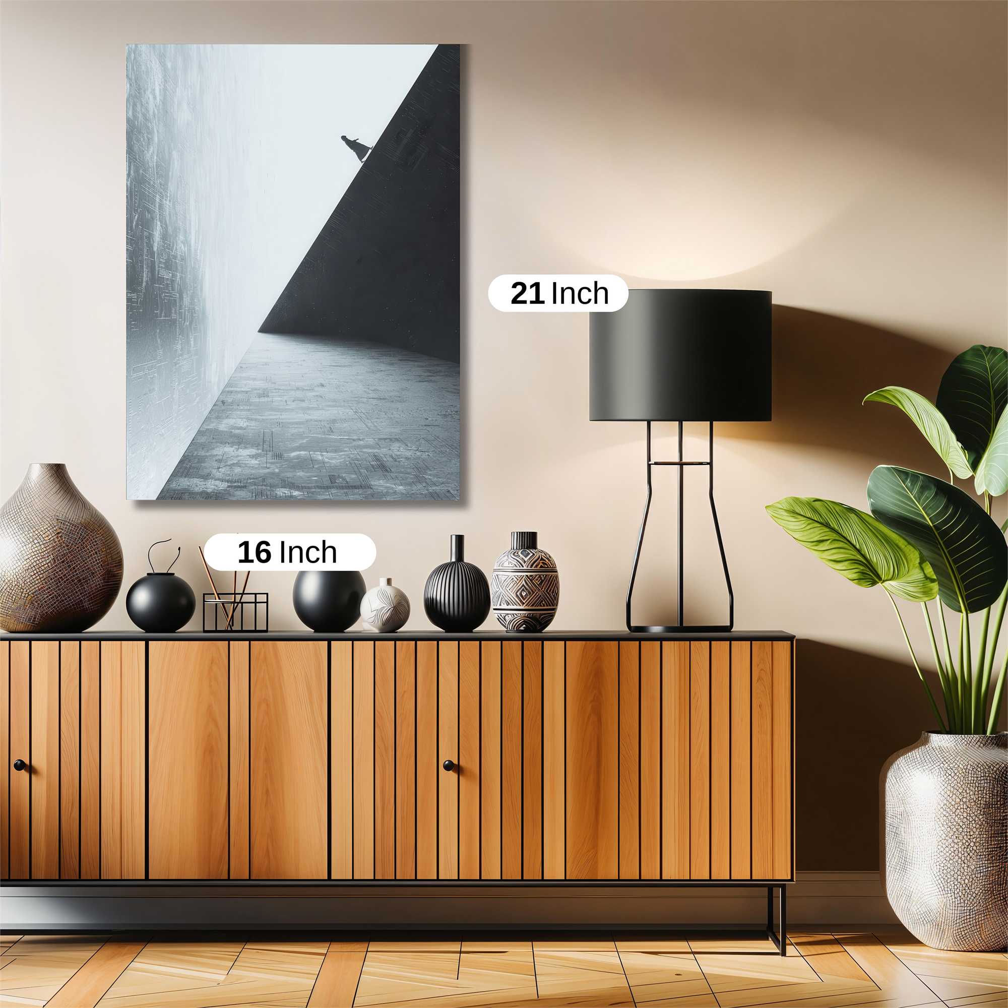 Geometric Solitude Safe Wall Magnetic / M