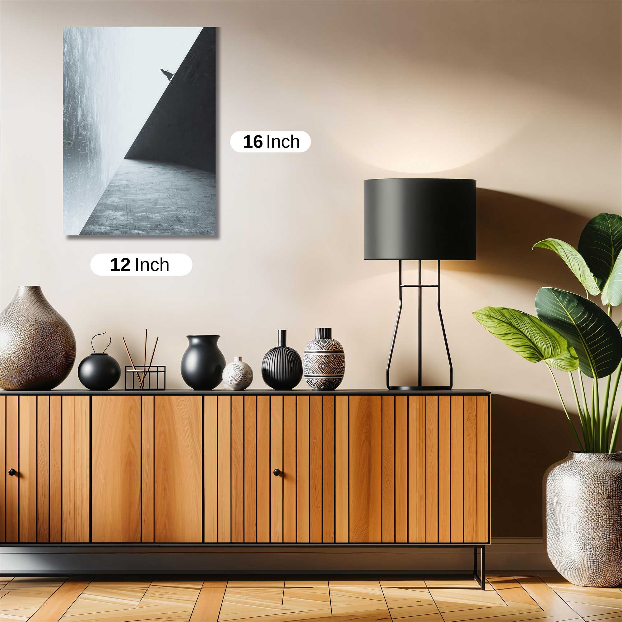 Geometric Solitude Safe Wall Magnetic / M