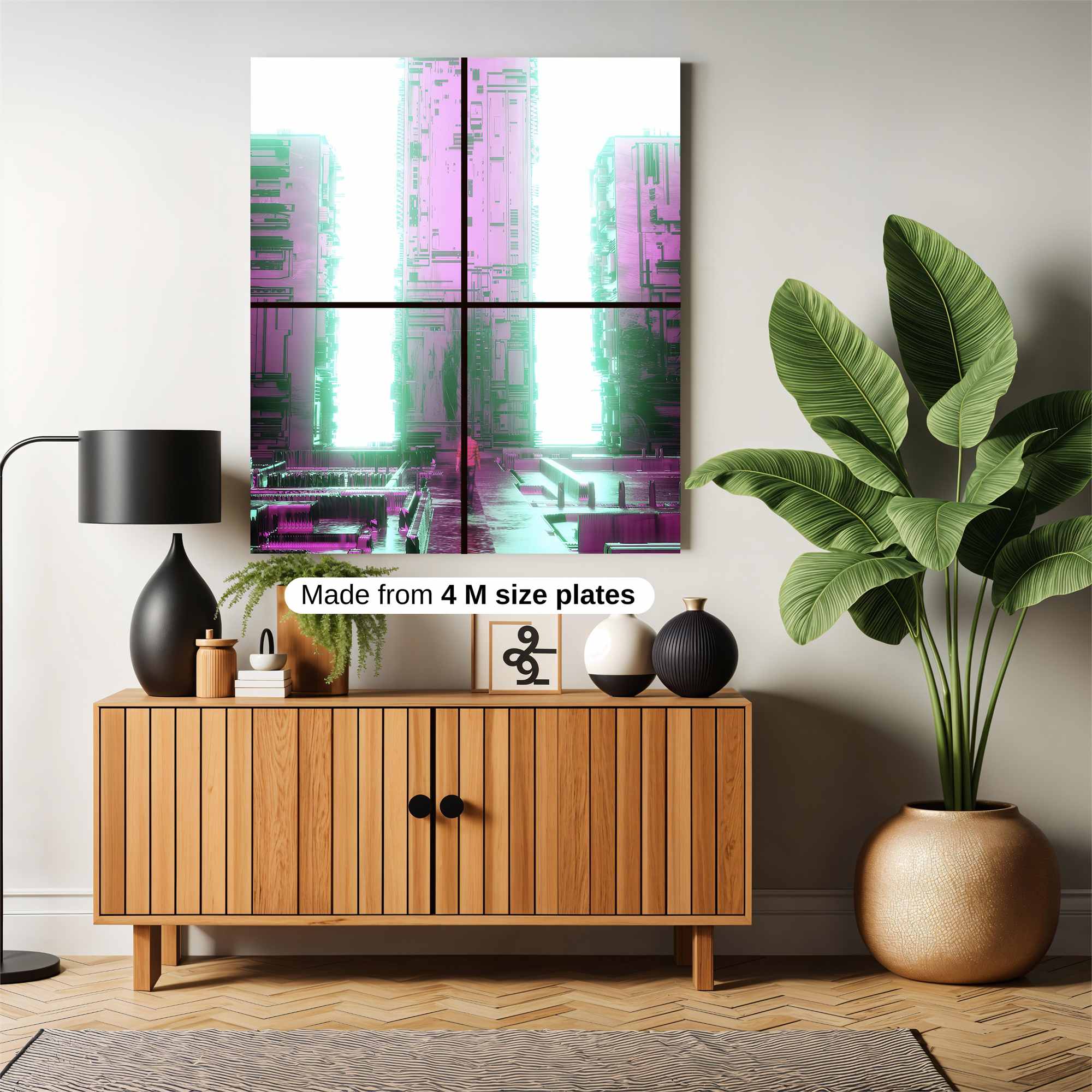 Neon Ascent Safe Wall Magnetic / M