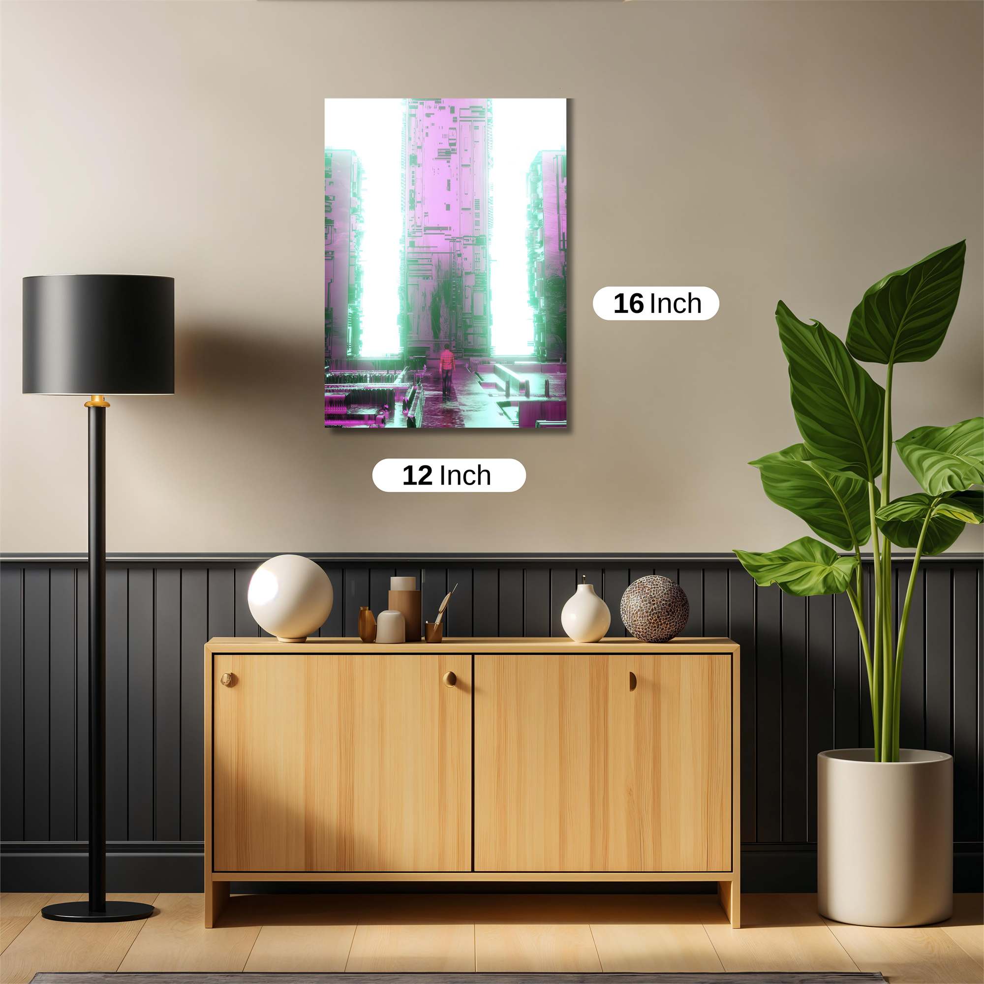 Neon Ascent Safe Wall Magnetic / M