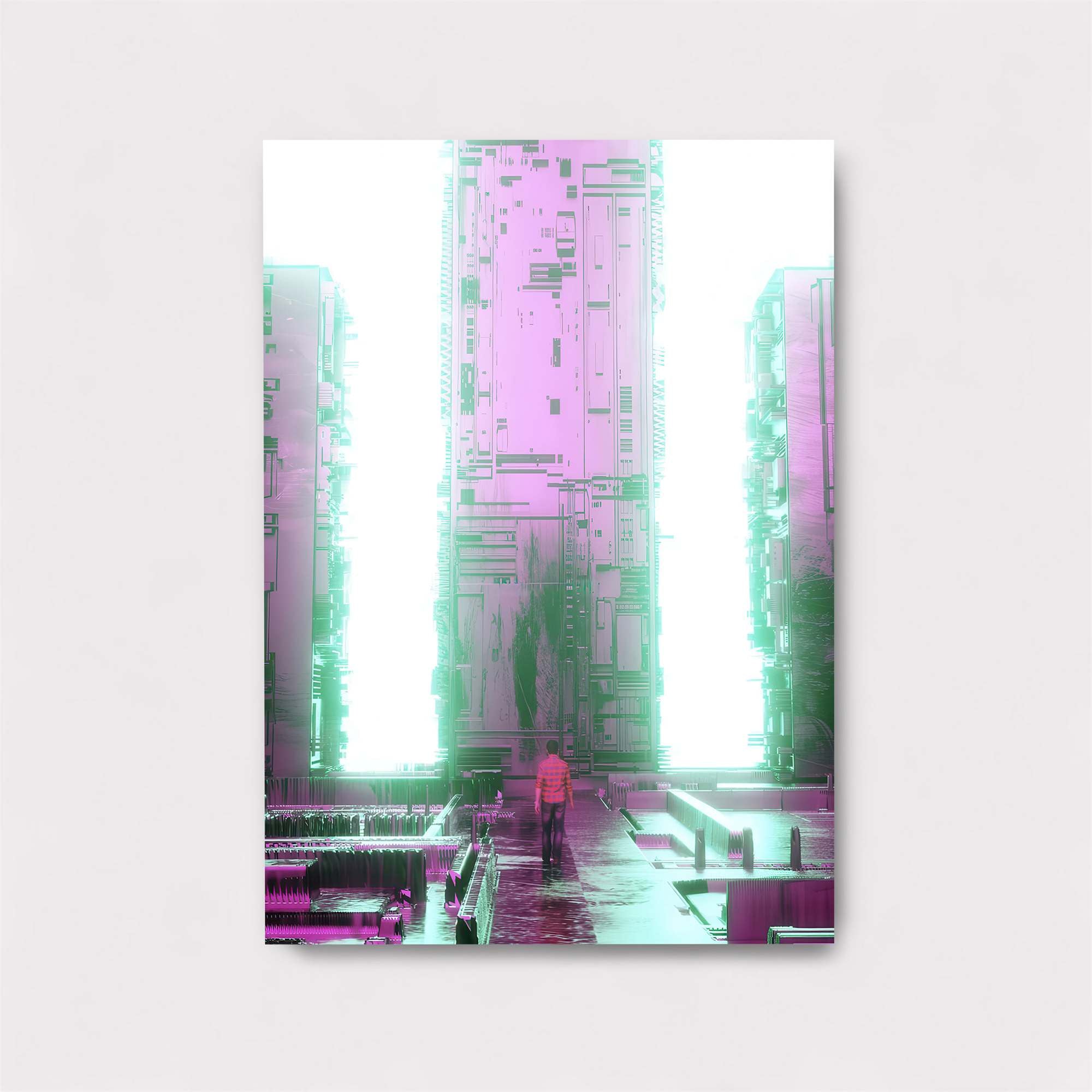 Neon Ascent Safe Wall Magnetic / M