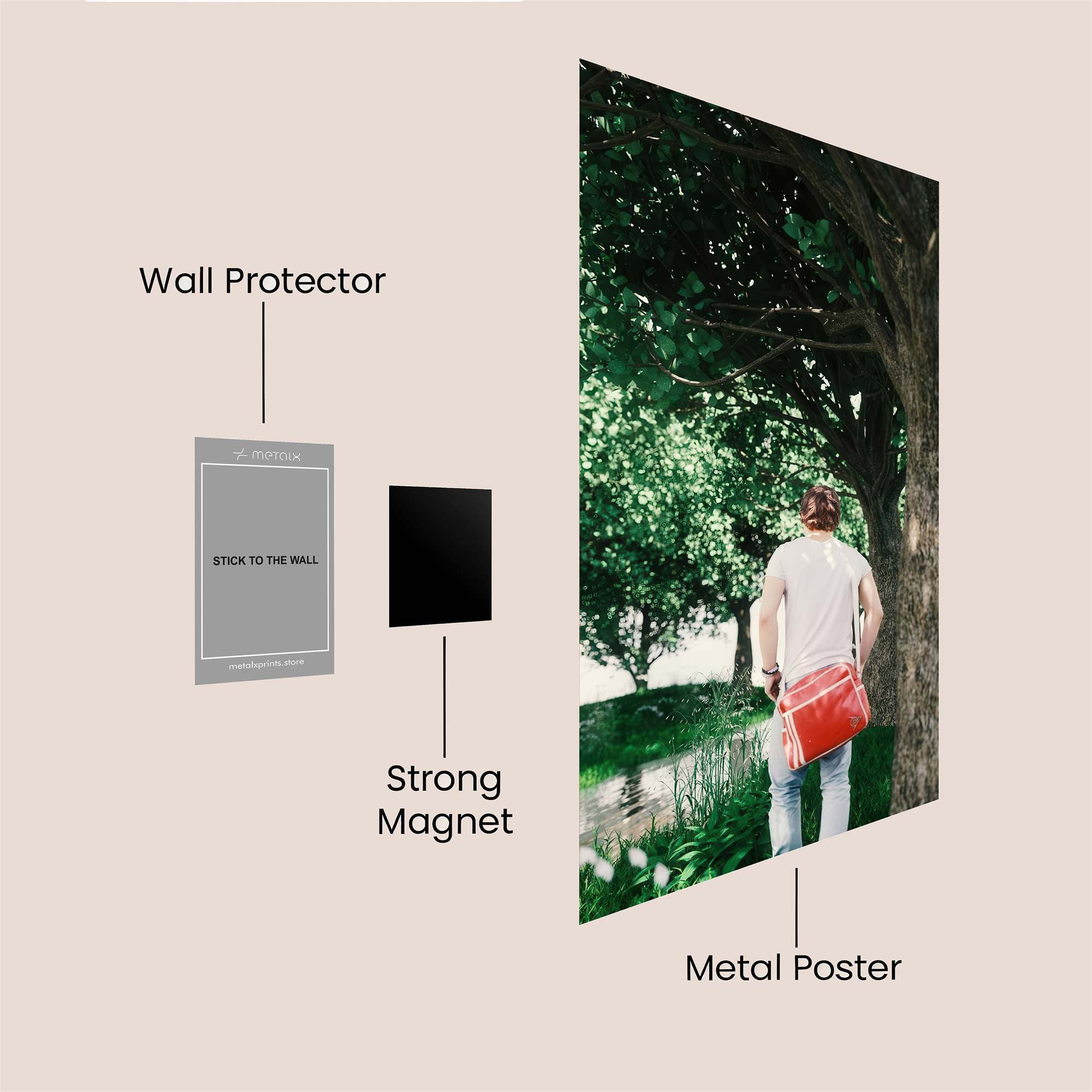 Serene Journey Safe Wall Magnetic / M