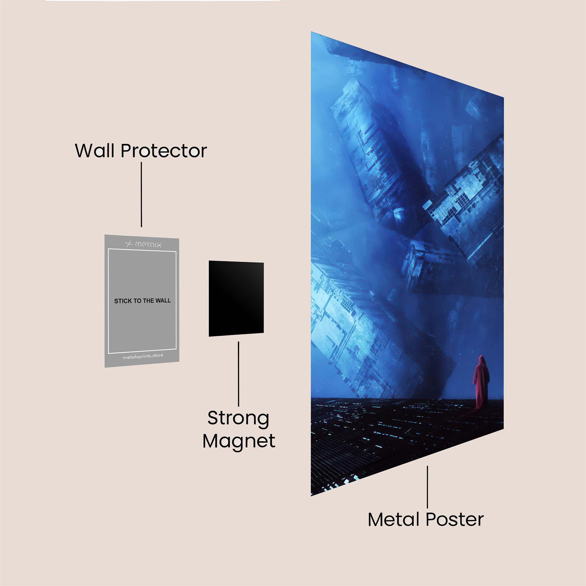 Shipwreck Serenity Safe Wall Magnetic / M