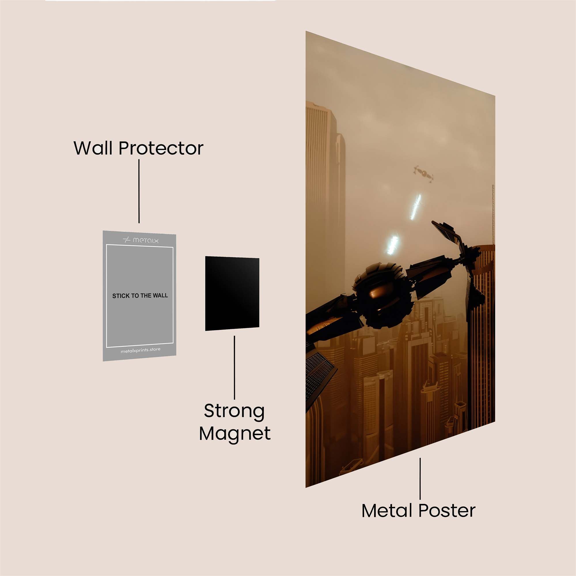 Cybernetic Skirmish Safe Wall Magnetic / M