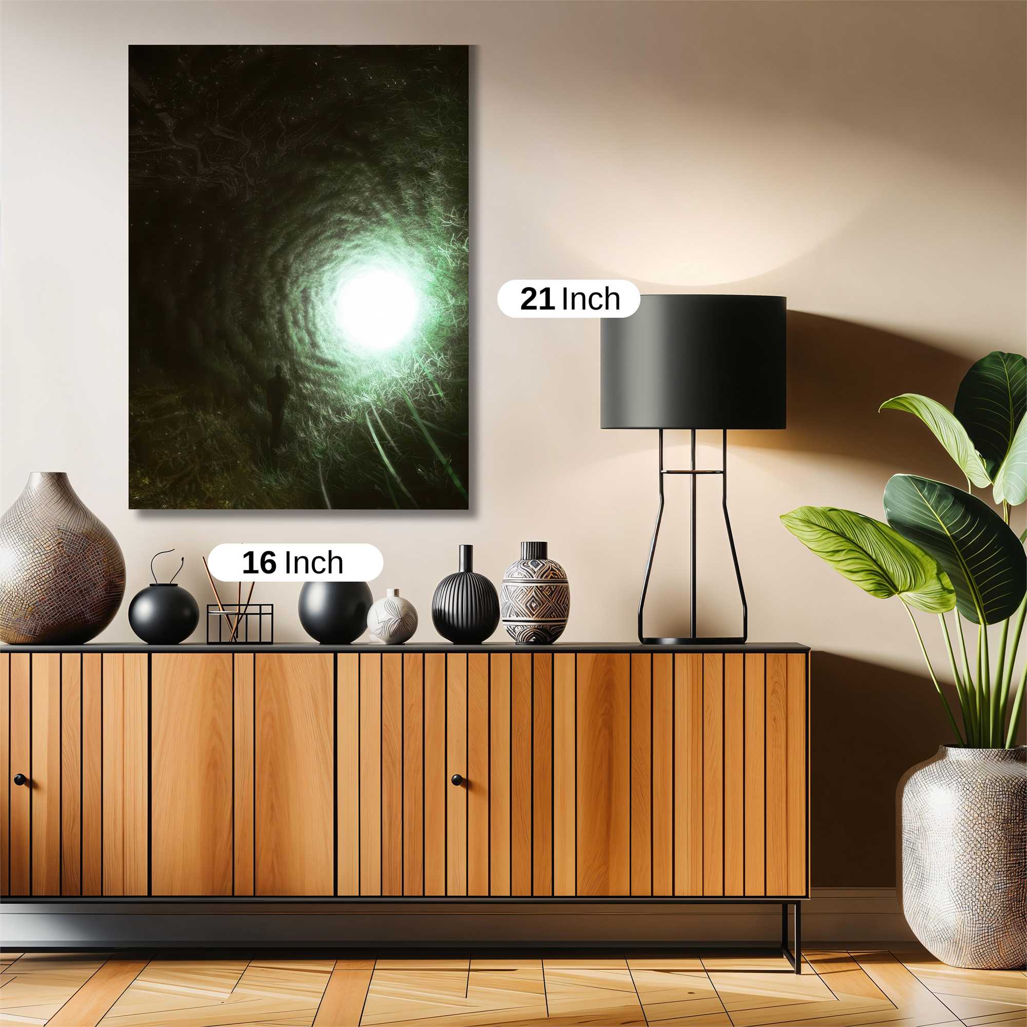 Luminescent Vortex Safe Wall Magnetic / M