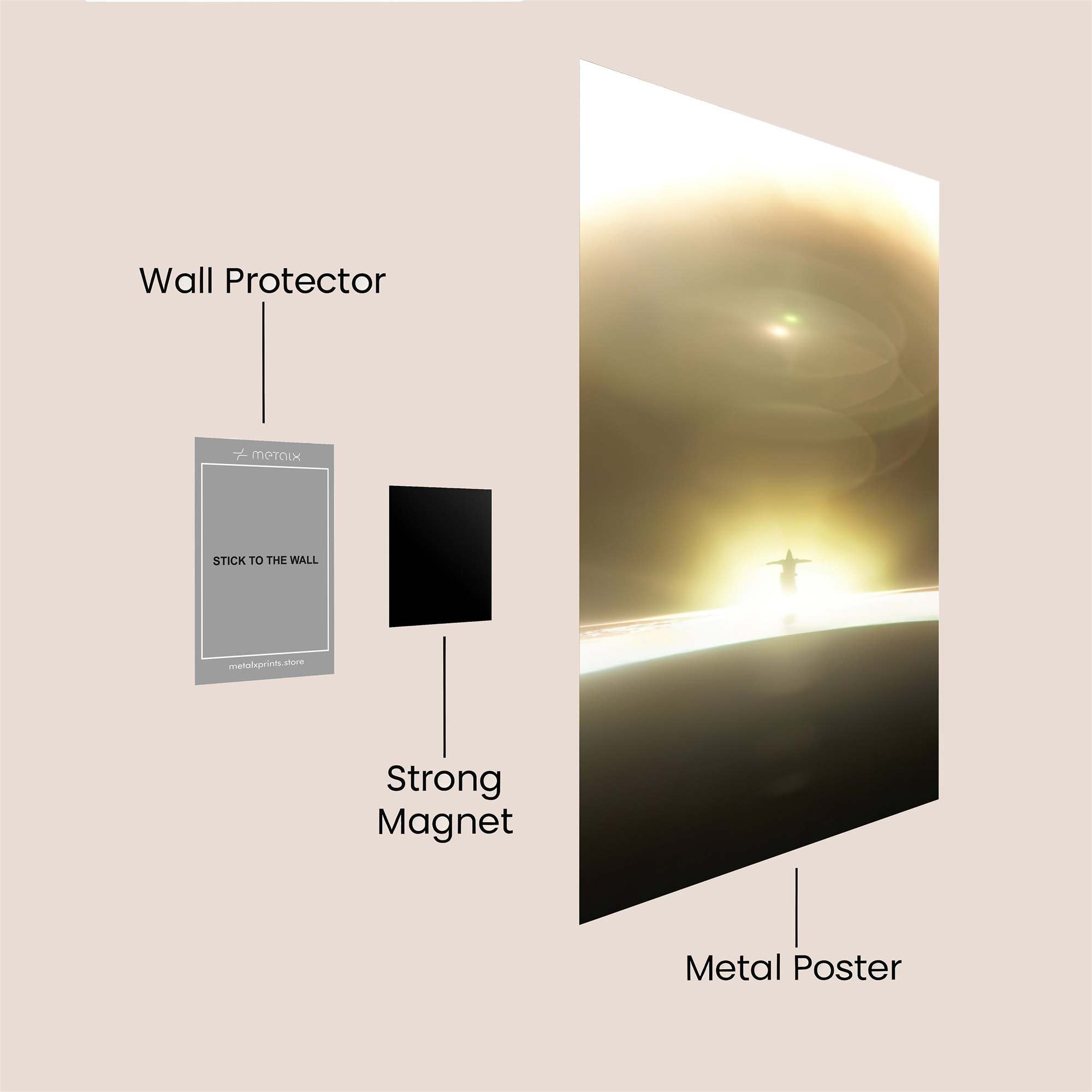 Ethereal Passage Safe Wall Magnetic / M