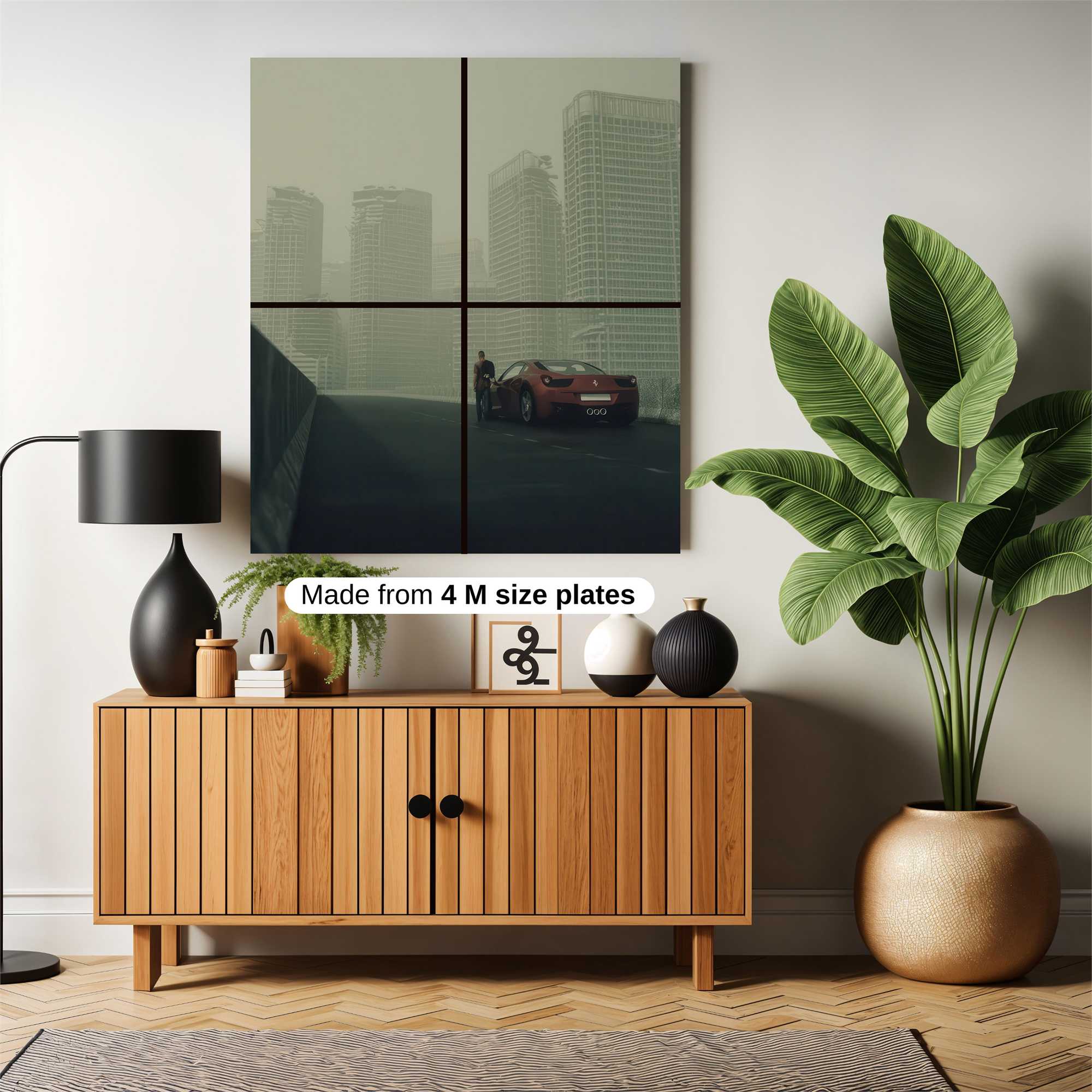 Urban Solitude Safe Wall Magnetic / M